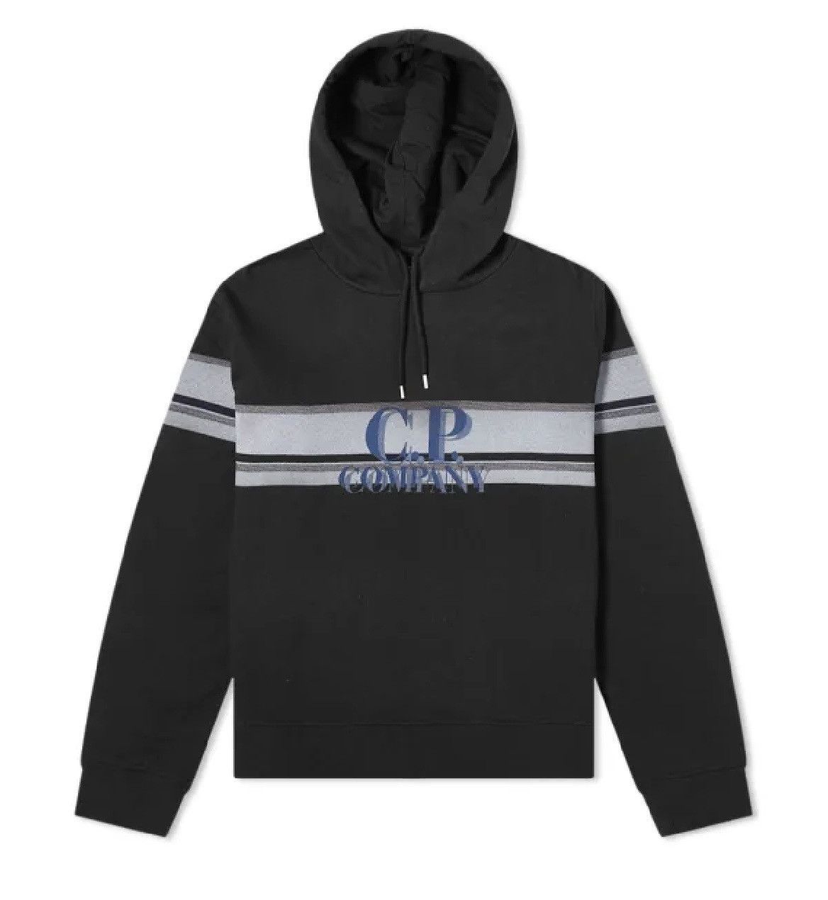 C.P. Company Cp Company Stripped Hoodie Center Logo Size US L / EU 52-54 / 3 - 1 Thumbnail