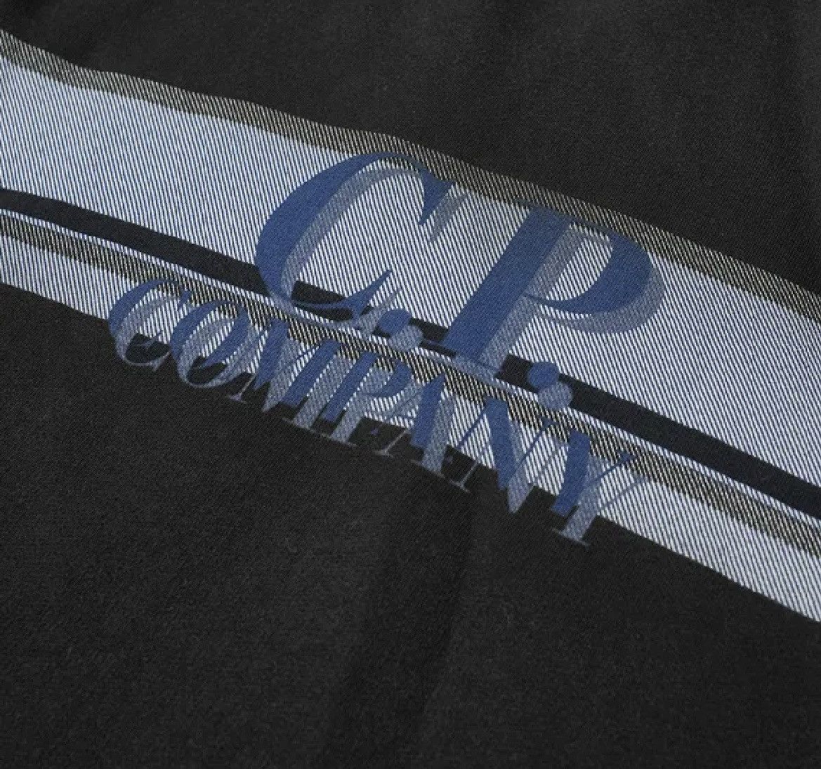 C.P. Company Cp Company Stripped Hoodie Center Logo Size US L / EU 52-54 / 3 - 2 Thumbnail