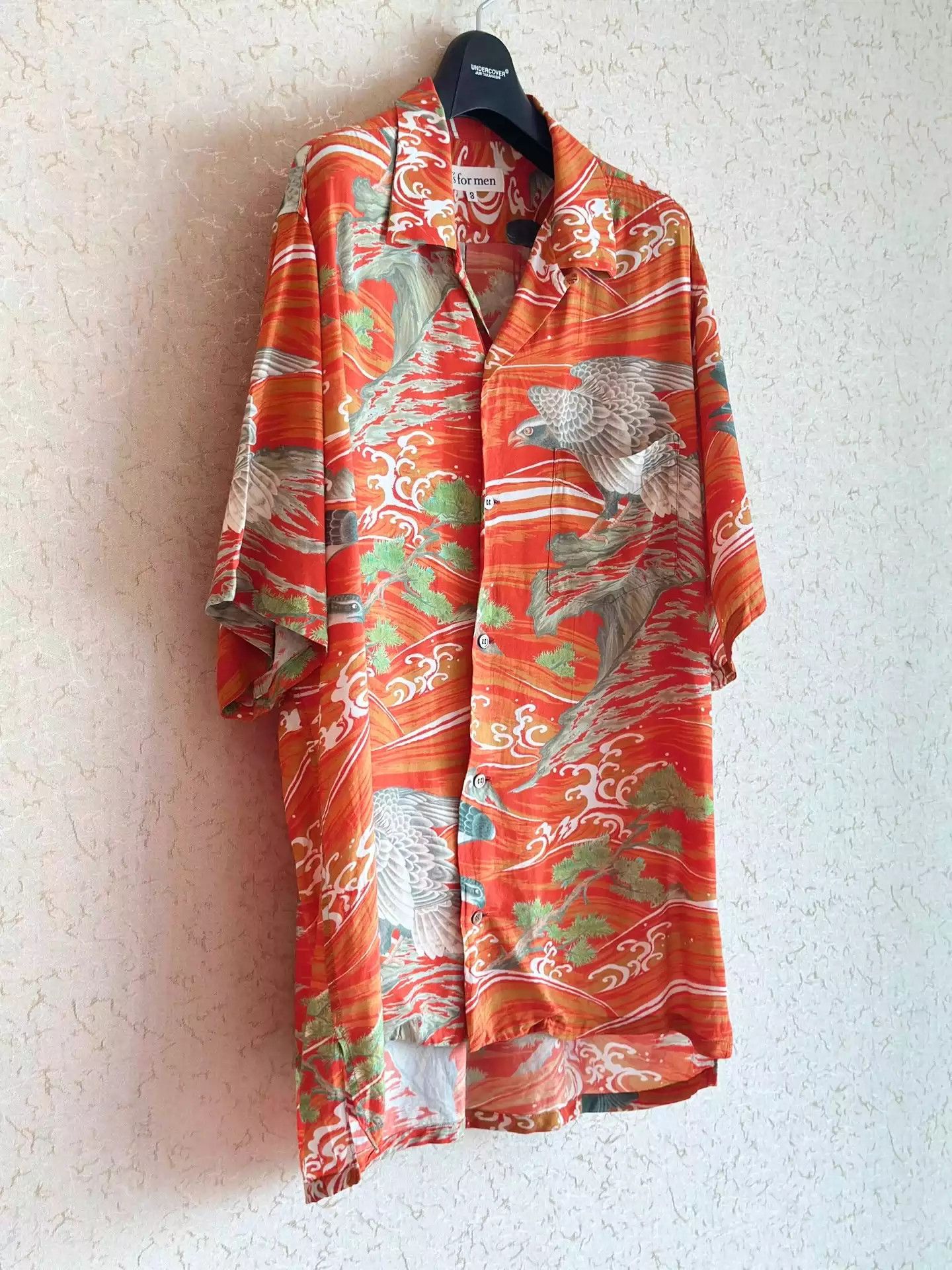 Yohji Yamamoto Yohji Yamamoto 19ss Eagle Shirt Size US L / EU 52-54 / 3 - 2 Thumbnail