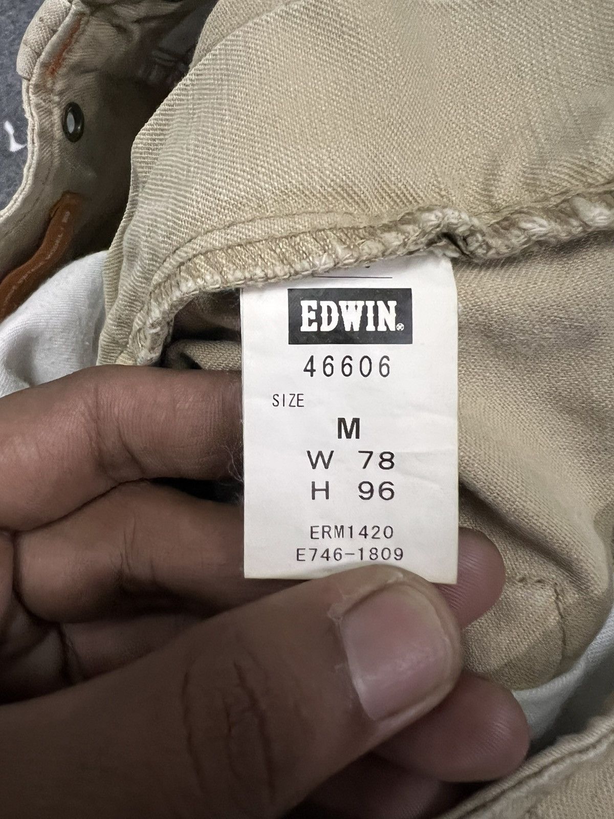 Edwin × Japanese Brand Edwin exclusive vintage model XV Flare faded brown Size US 32 / EU 48 - 6 Thumbnail