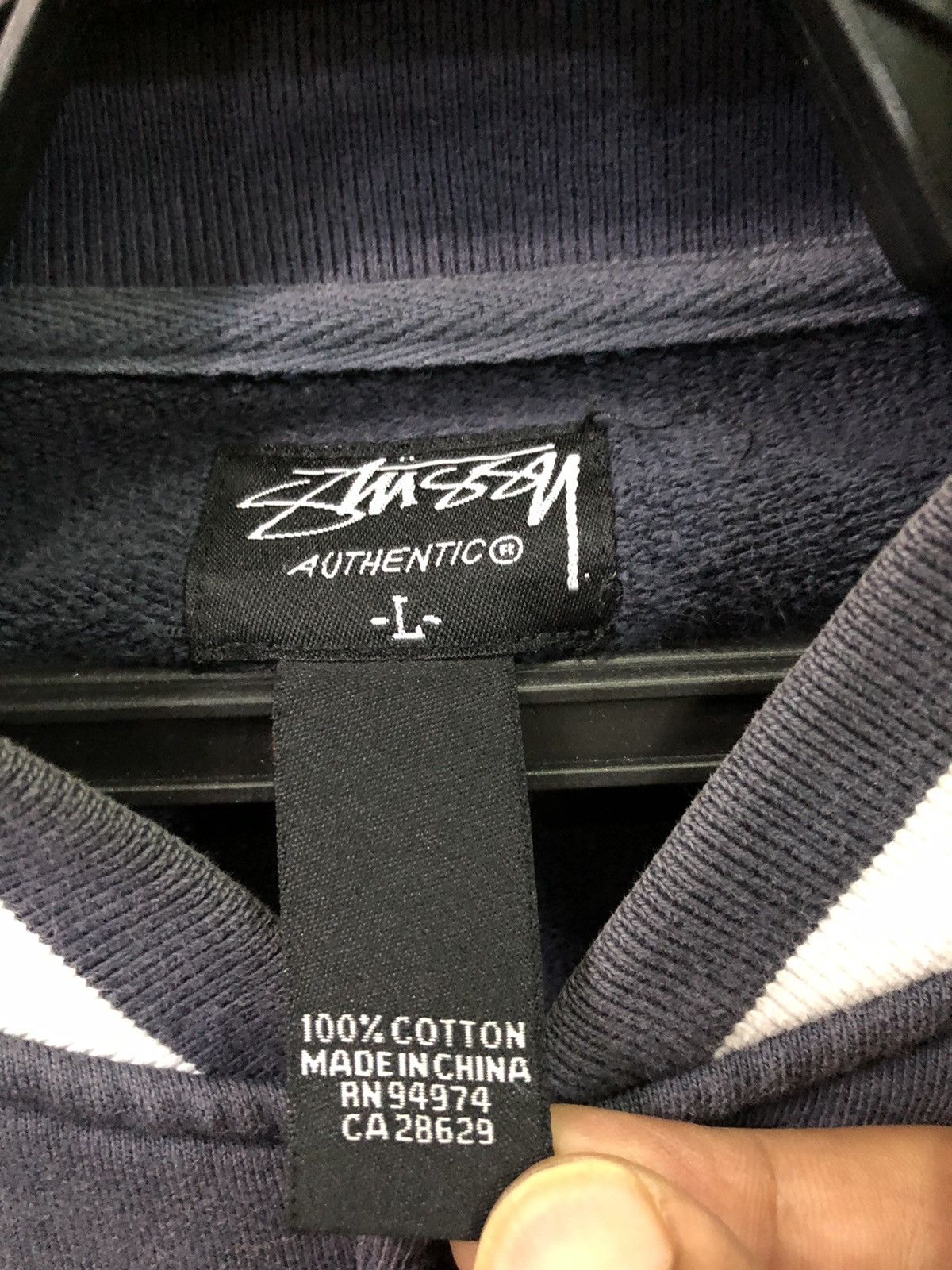 Stussy Stussy Embroidered Big Logo Varsity Jacket Size US L / EU 52-54 / 3 - 5 Thumbnail