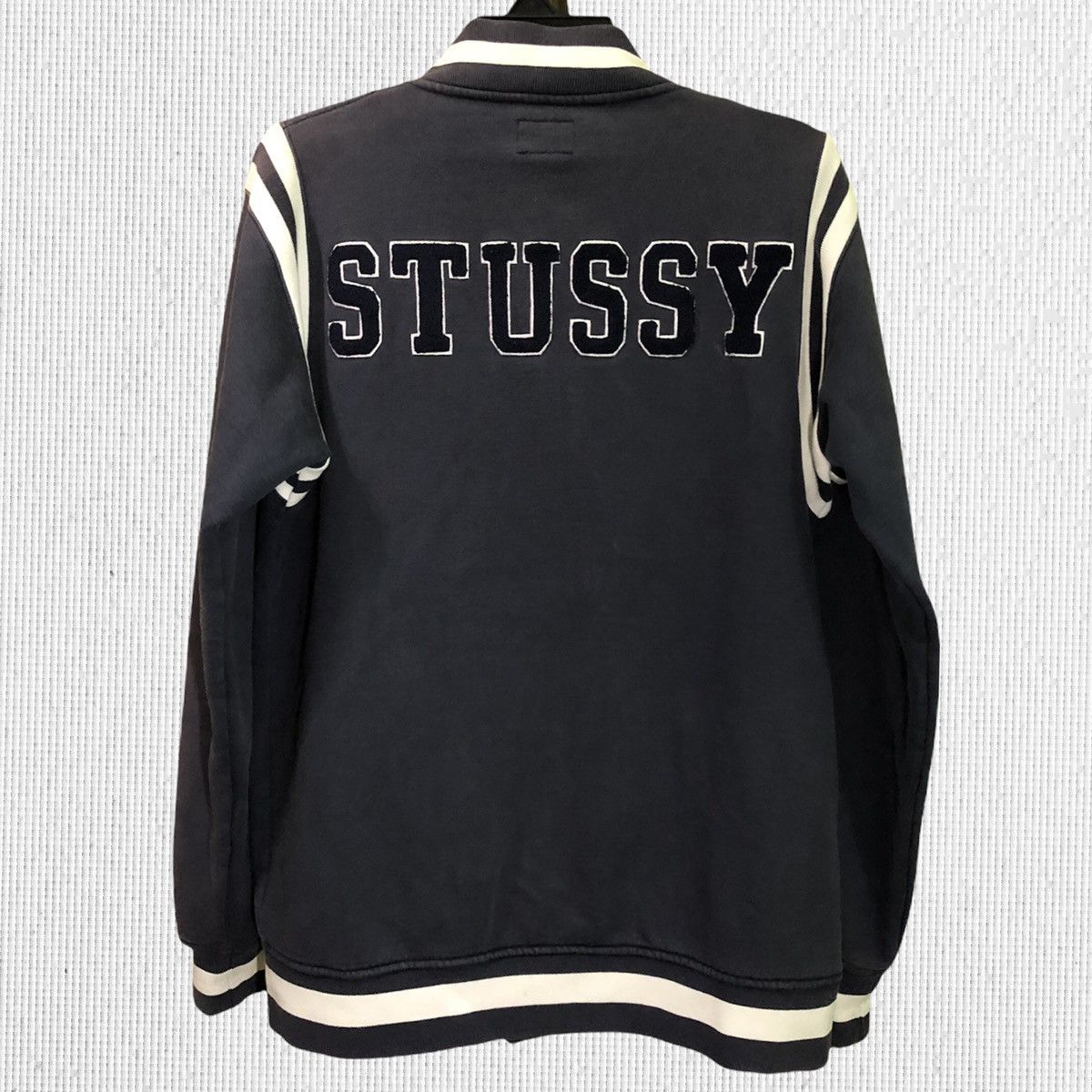 Stussy Stussy Embroidered Big Logo Varsity Jacket Size US L / EU 52-54 / 3 - 2 Thumbnail