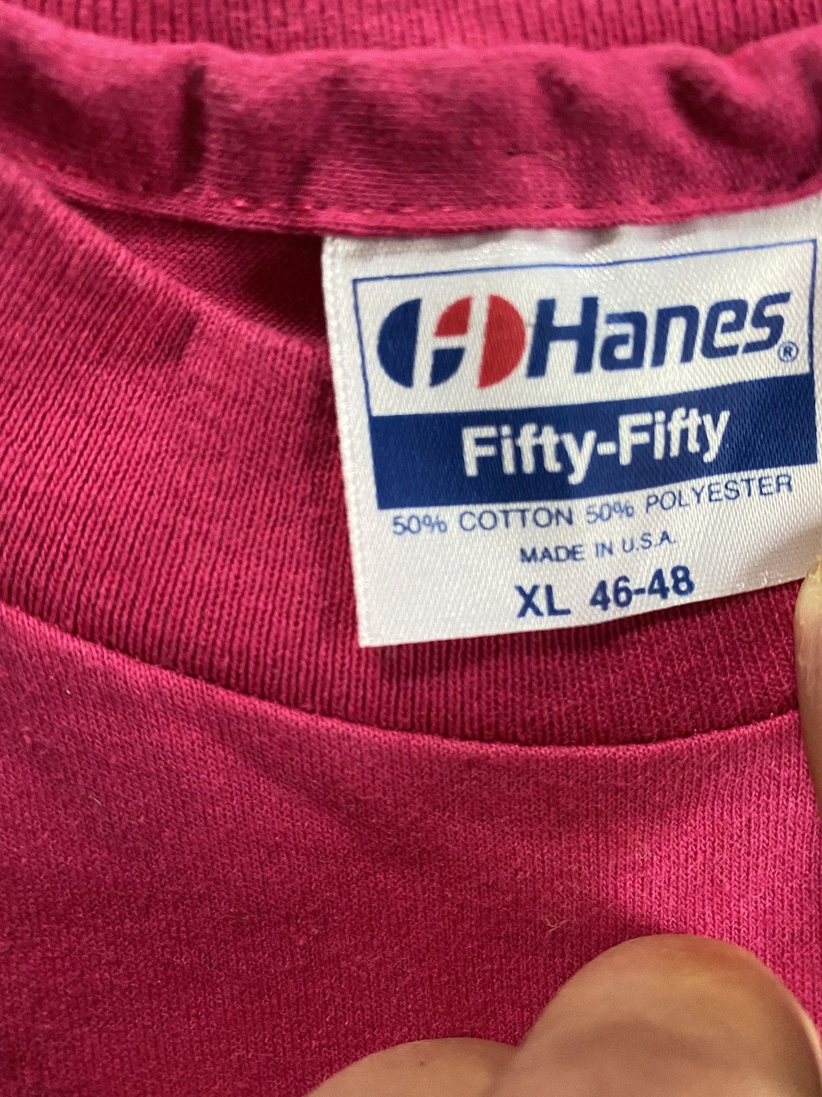 Hanes Vintage ‘89 San Juan Puerto Rico Single Stitch Hanes Tee Size US L / EU 52-54 / 3 - 11 Thumbnail