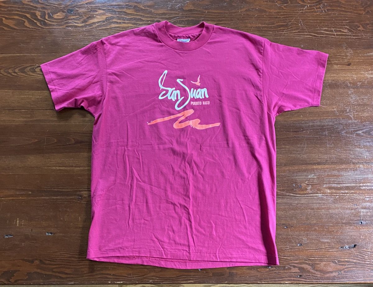 Hanes Vintage ‘89 San Juan Puerto Rico Single Stitch Hanes Tee Size US L / EU 52-54 / 3 - 1 Thumbnail