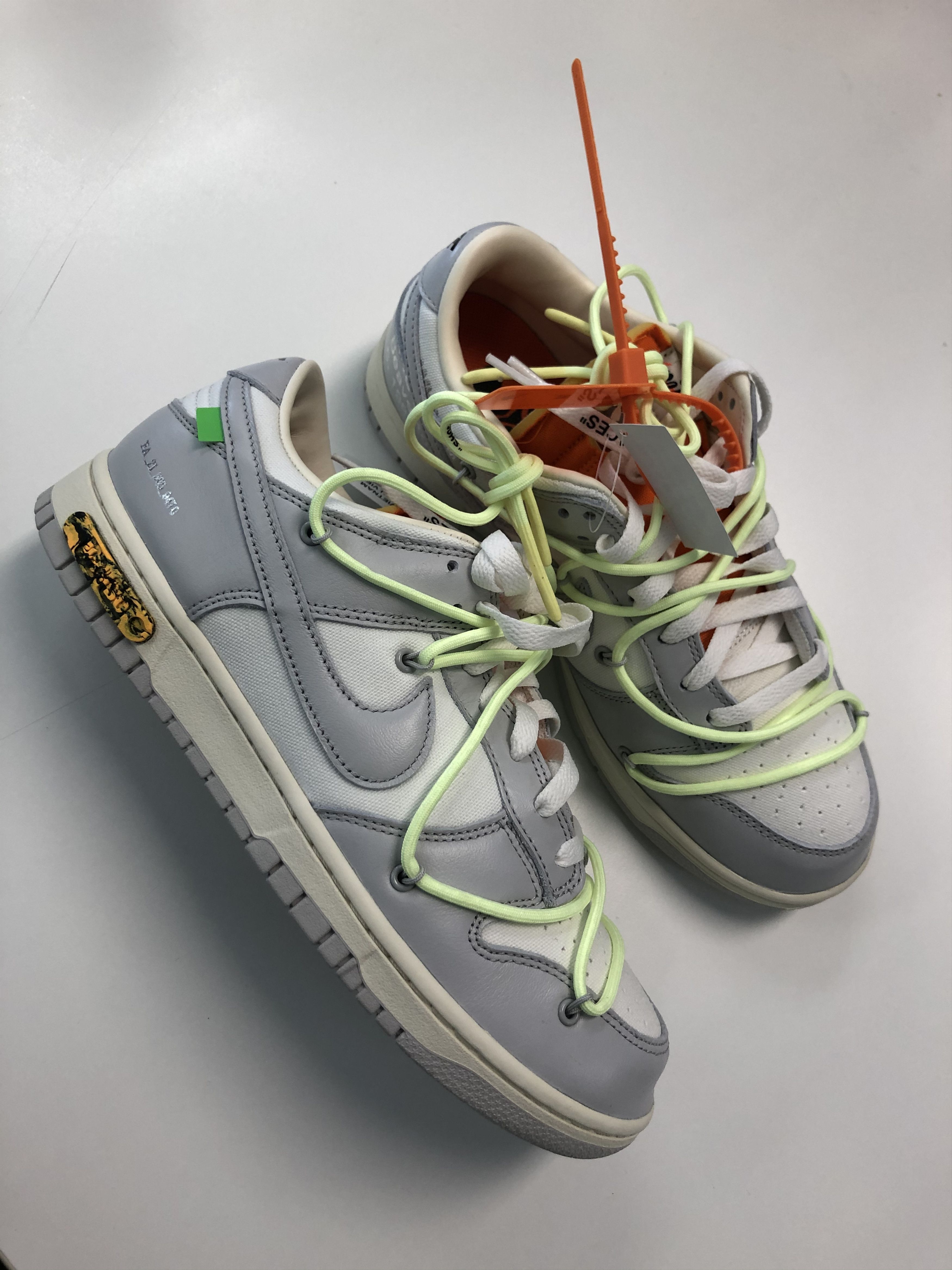 Nike Off-White X Nike Dunk Low Lot 43 | Grailed