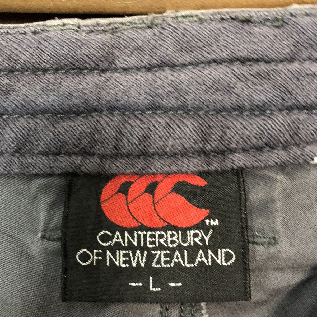 All Blacks Canterbury Of NZ Grey Multipocket Cargo Pants #3868 Size US 34 / EU 50 - 14 Thumbnail