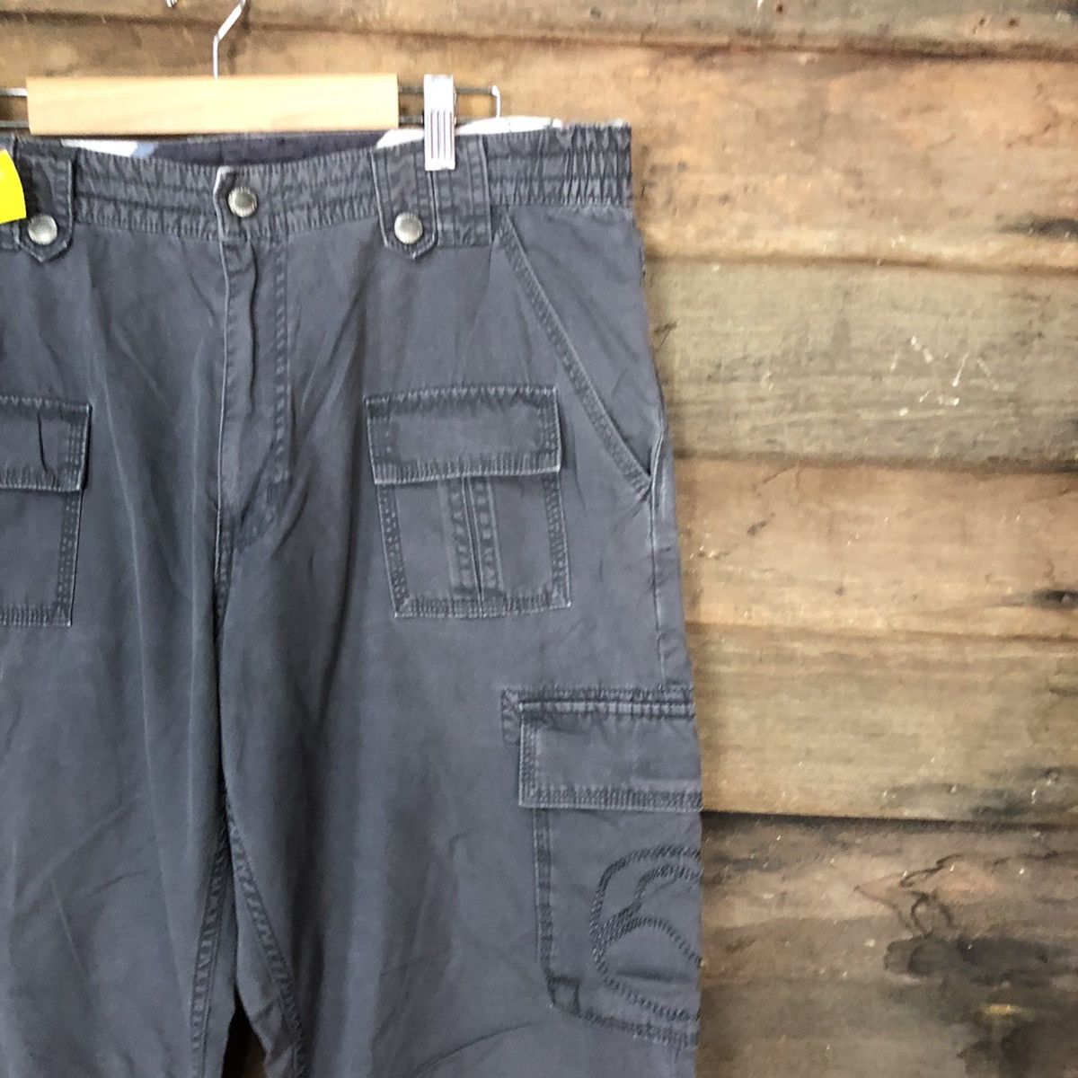 All Blacks Canterbury Of NZ Grey Multipocket Cargo Pants #3868 Size US 34 / EU 50 - 5 Thumbnail