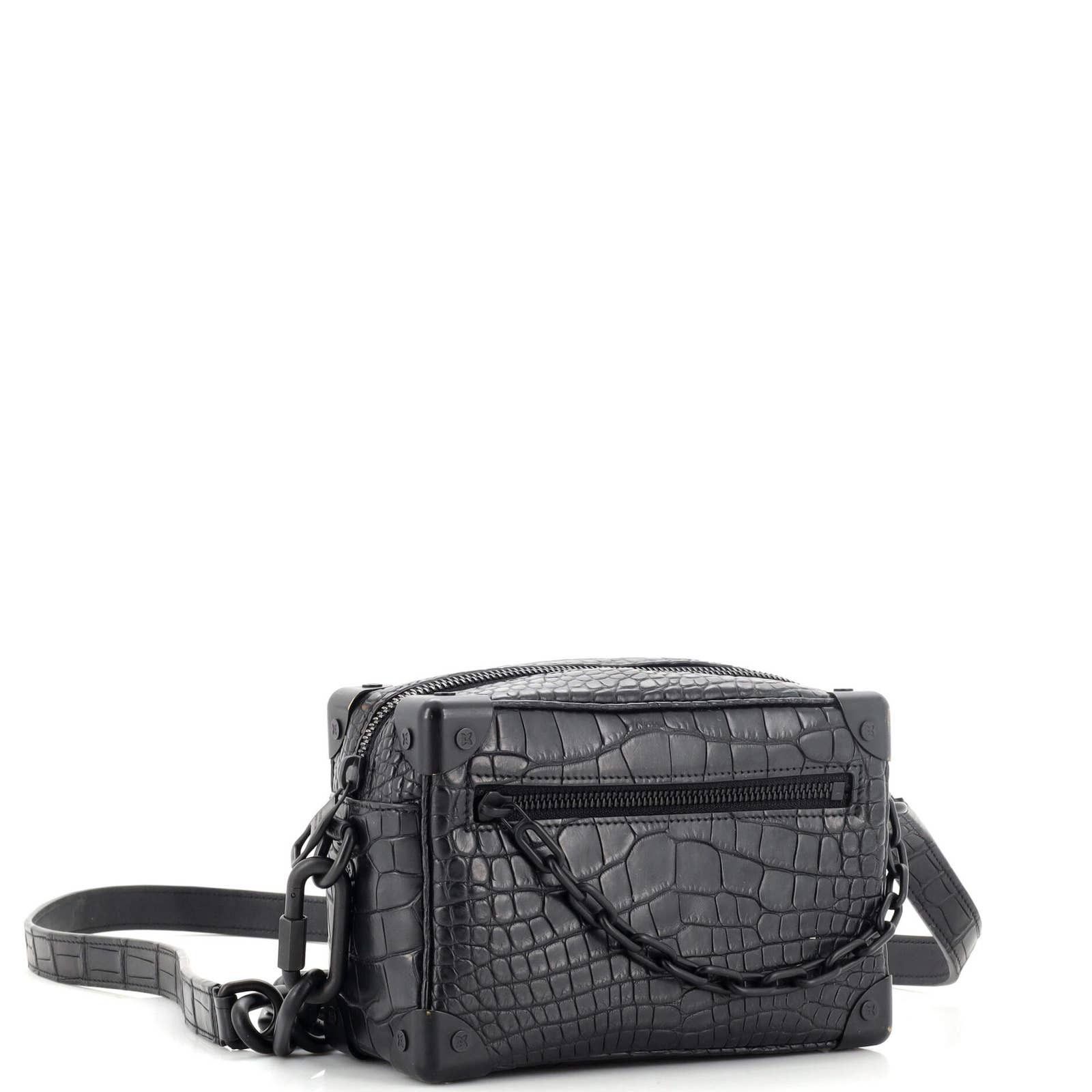 Louis Vuitton Soft Trunk Bag Alligator Mini at 1stDibs  louis vuitton soft  trunk crocodile, lv mini soft trunk, lv soft trunk mini