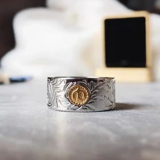 Jewelry × Vintage Retro punk ring Size ONE SIZE - 2 Thumbnail