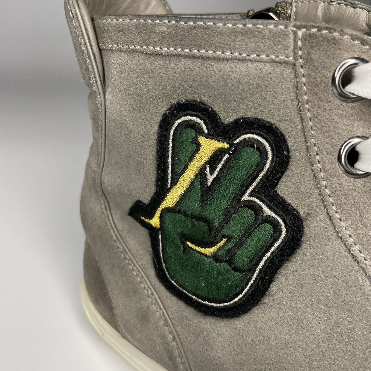 Louis Vuitton 7IT! Louis Vuitton Peace Patch Zip High Top Sneakers Size US 8.5 / EU 41-42 - 6 Thumbnail