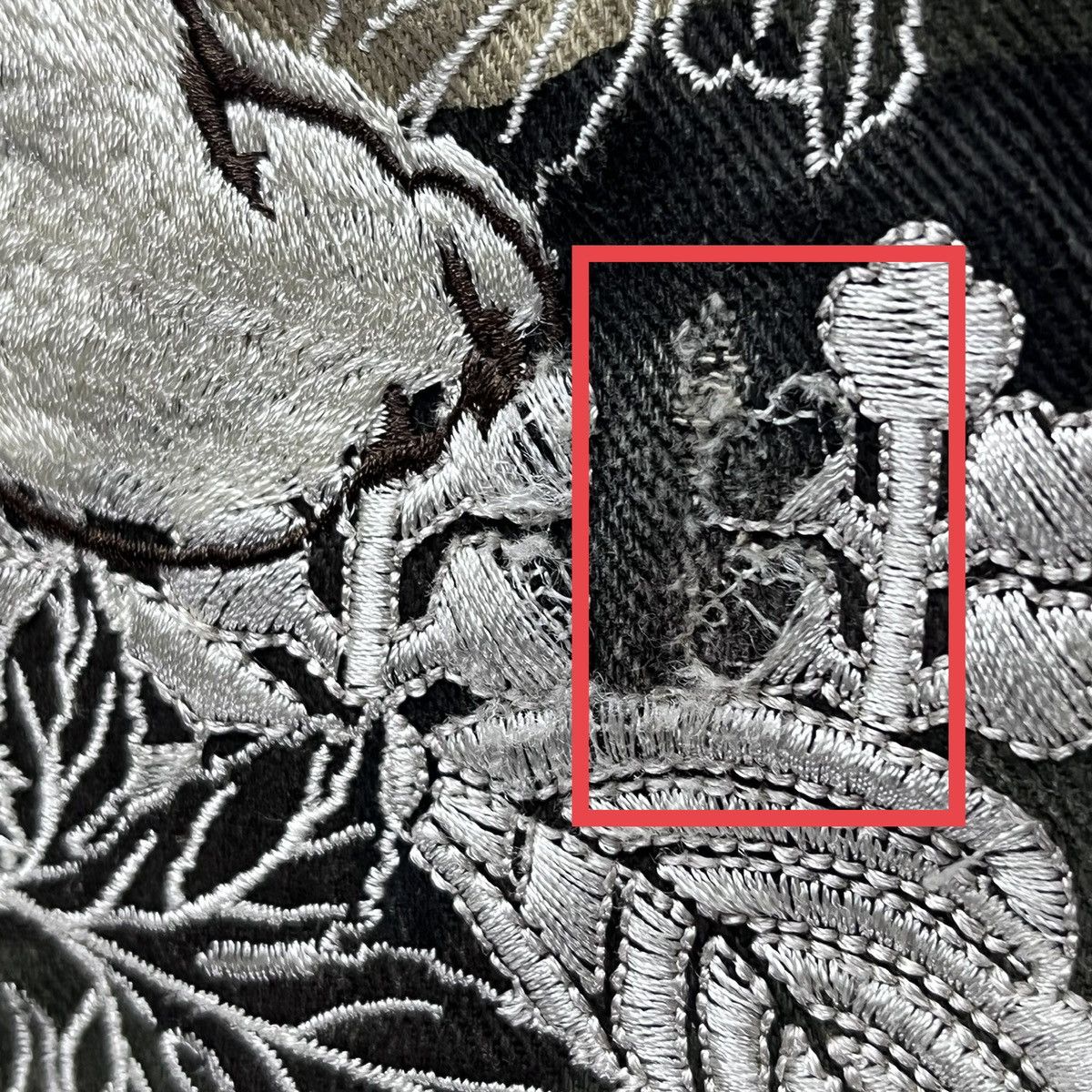 Japanese Brand 🔥JAPANESE Sukajan Tiger Embroidery Cropped Pants Karakuri Size US 31 - 6 Thumbnail