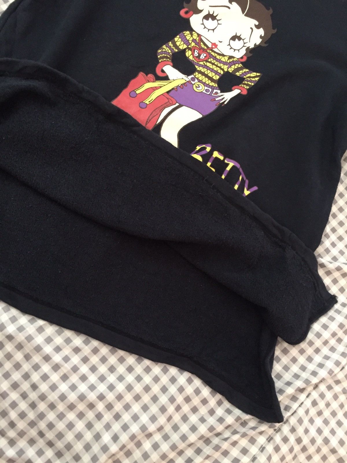 Cartoon Network Betty Boop Sweatshirt Big Printed Made in Japan Size US M / EU 48-50 / 2 - 7 Thumbnail