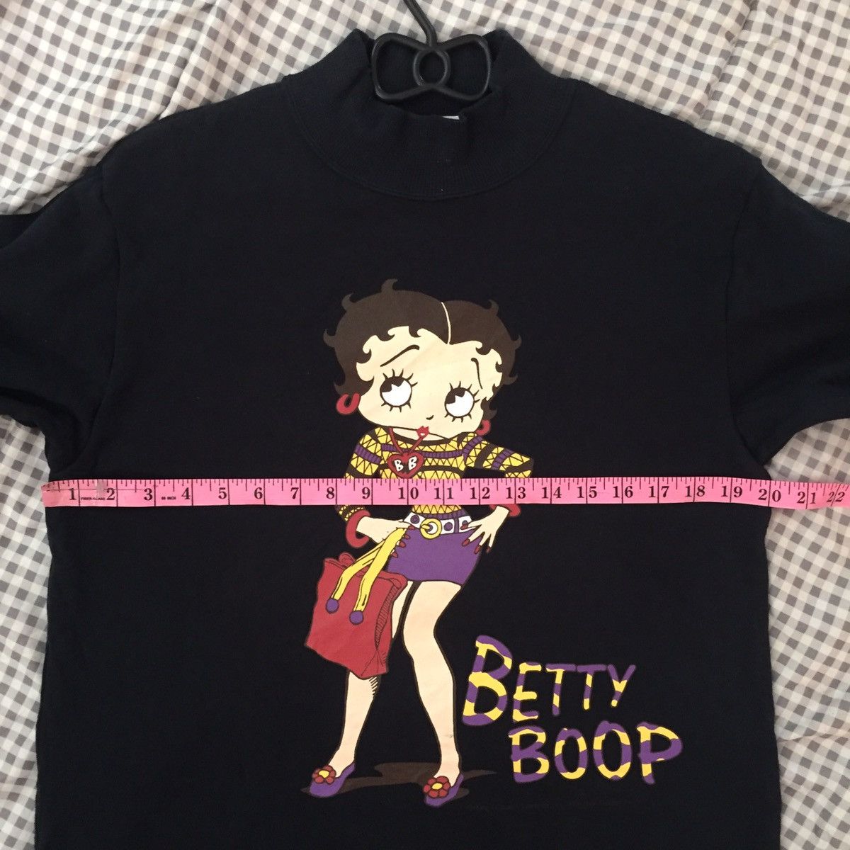 Cartoon Network Betty Boop Sweatshirt Big Printed Made in Japan Size US M / EU 48-50 / 2 - 11 Thumbnail