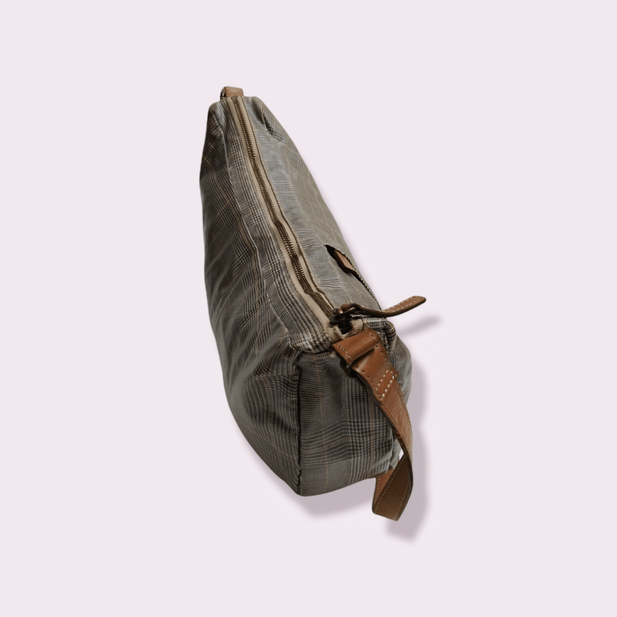 Issey Miyake × Japanese Brand × Tsumori Chisato TSUMORI CHISATO (ISSEY MIYAKE) PLAID BANANA SHOULDER BAG Size ONE SIZE - 13 Thumbnail