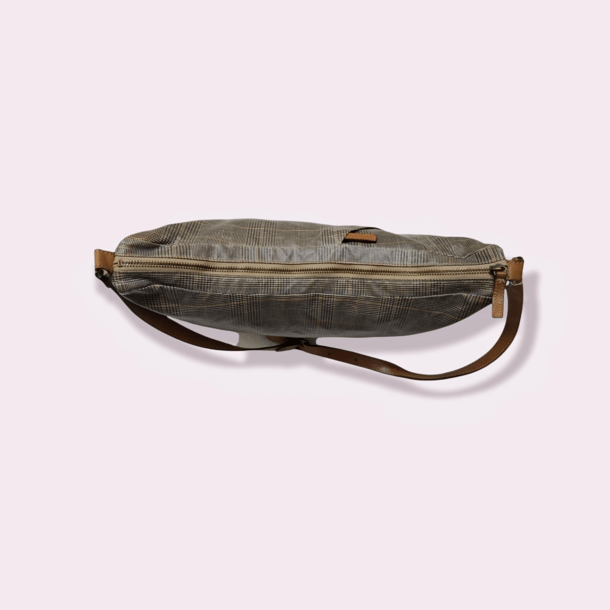 Issey Miyake × Japanese Brand × Tsumori Chisato TSUMORI CHISATO (ISSEY MIYAKE) PLAID BANANA SHOULDER BAG Size ONE SIZE - 15 Thumbnail