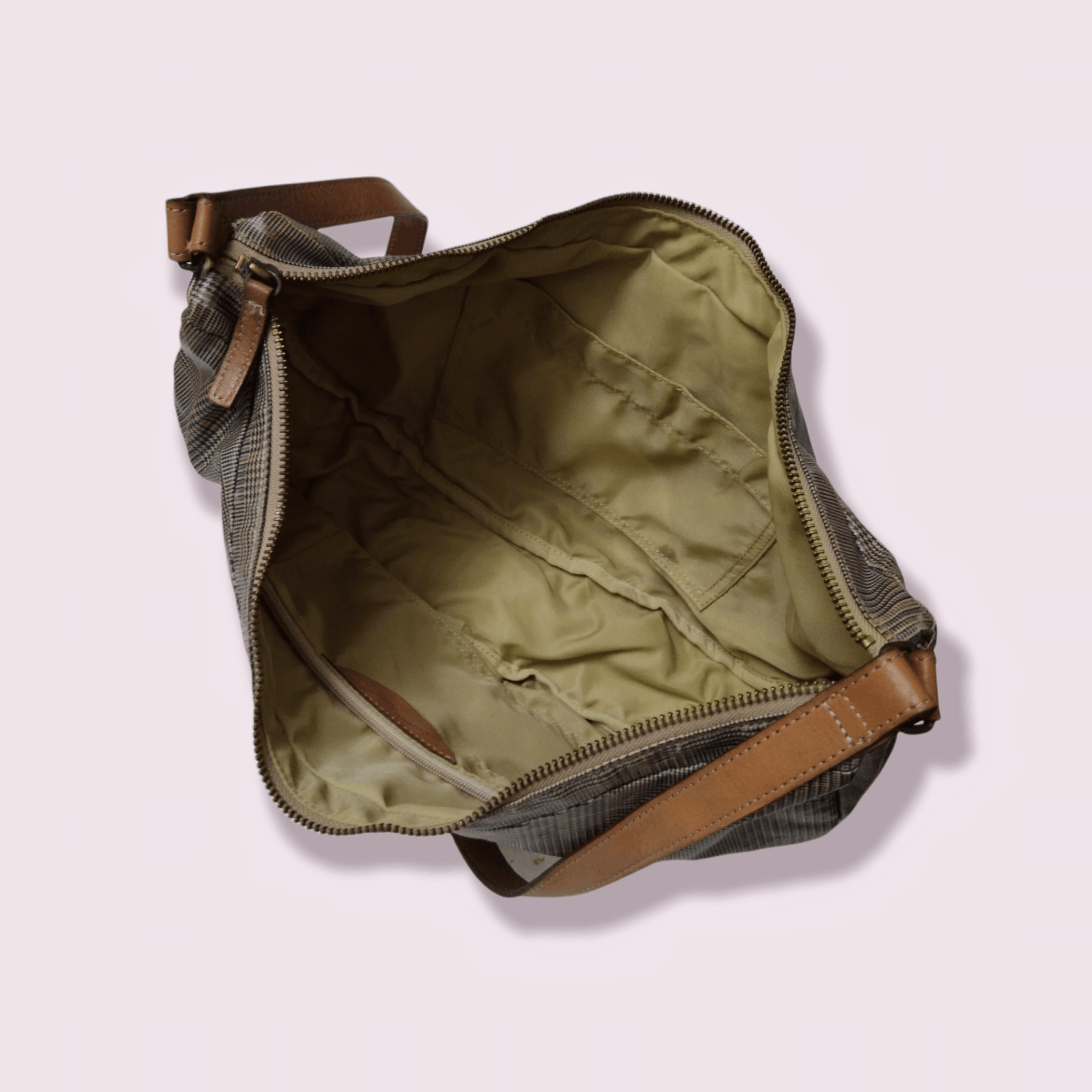 Issey Miyake × Japanese Brand × Tsumori Chisato TSUMORI CHISATO (ISSEY MIYAKE) PLAID BANANA SHOULDER BAG Size ONE SIZE - 18 Thumbnail
