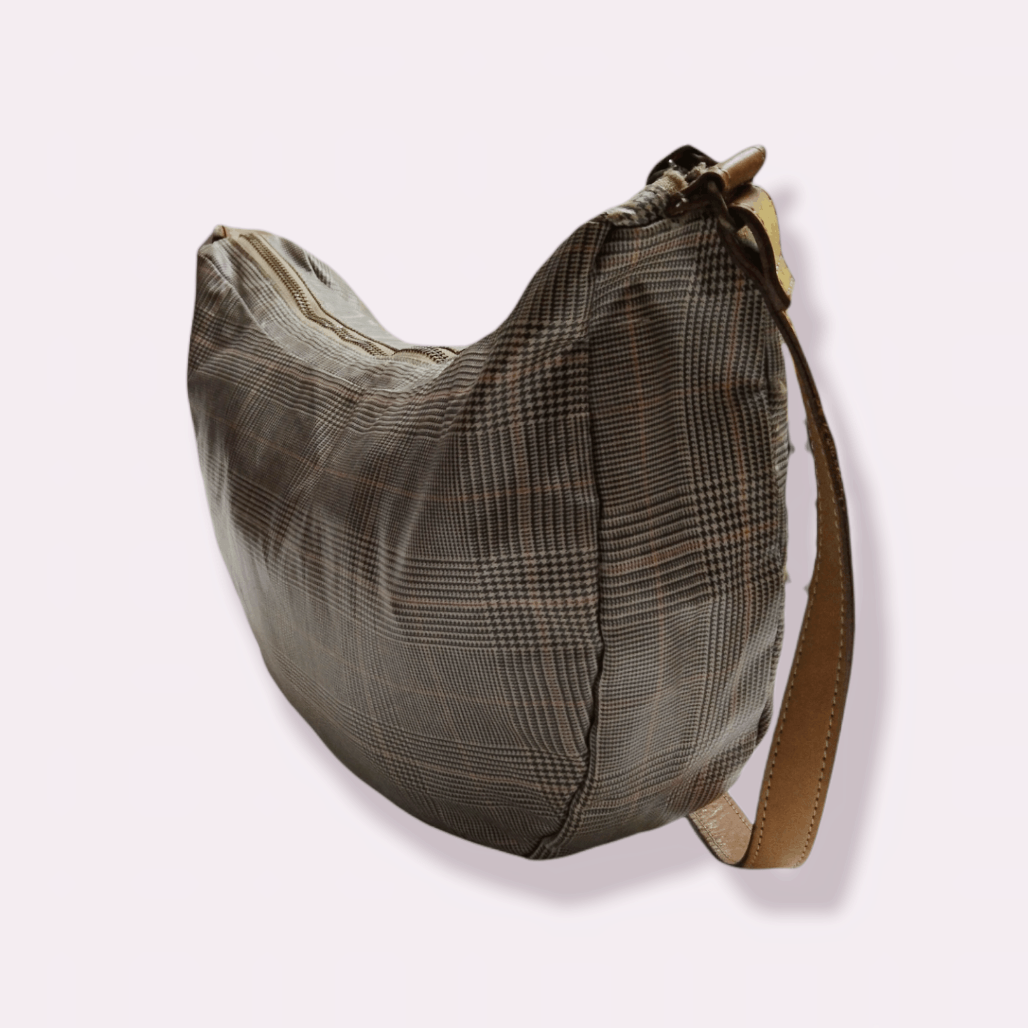 Issey Miyake × Japanese Brand × Tsumori Chisato TSUMORI CHISATO (ISSEY MIYAKE) PLAID BANANA SHOULDER BAG Size ONE SIZE - 12 Thumbnail