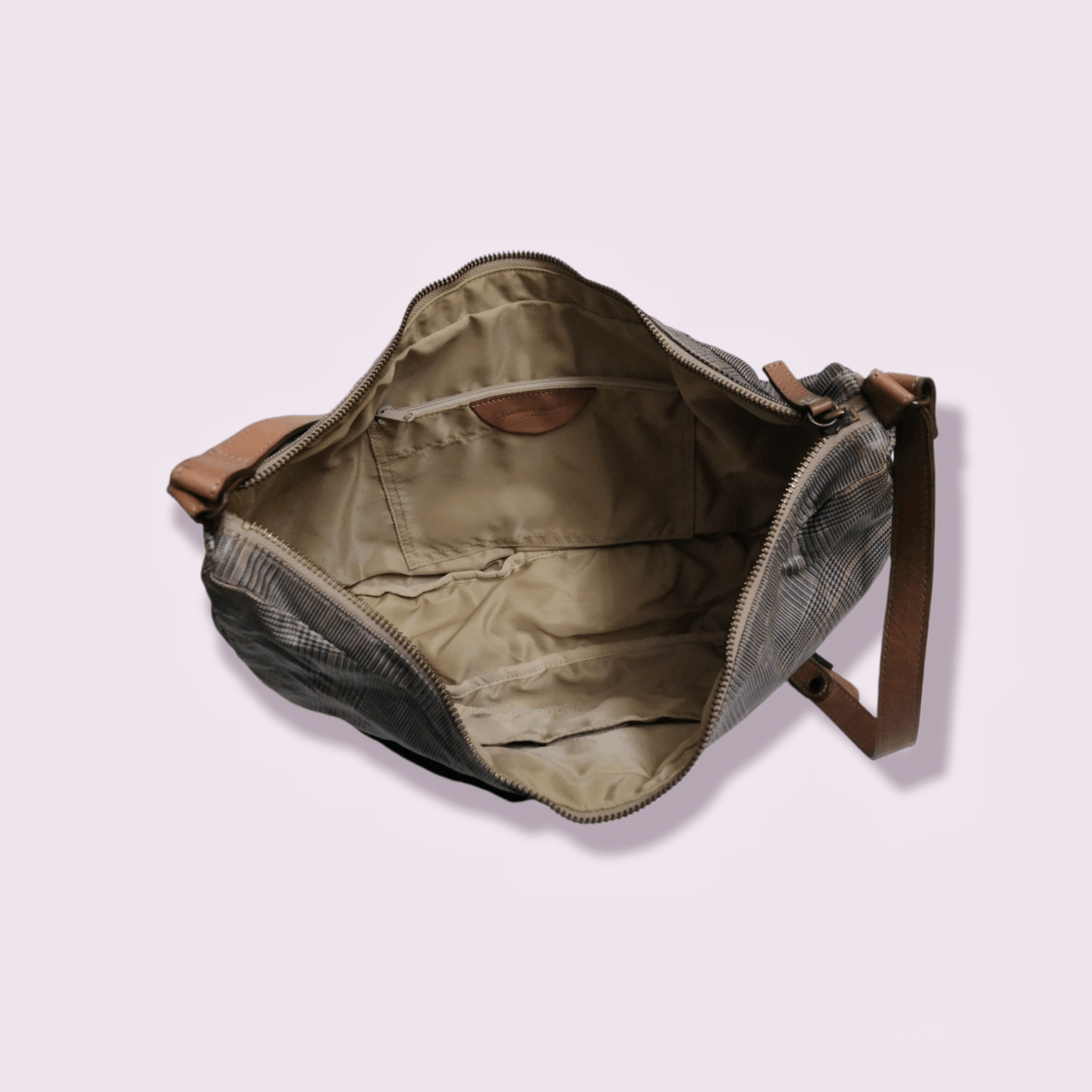 Issey Miyake × Japanese Brand × Tsumori Chisato TSUMORI CHISATO (ISSEY MIYAKE) PLAID BANANA SHOULDER BAG Size ONE SIZE - 19 Thumbnail