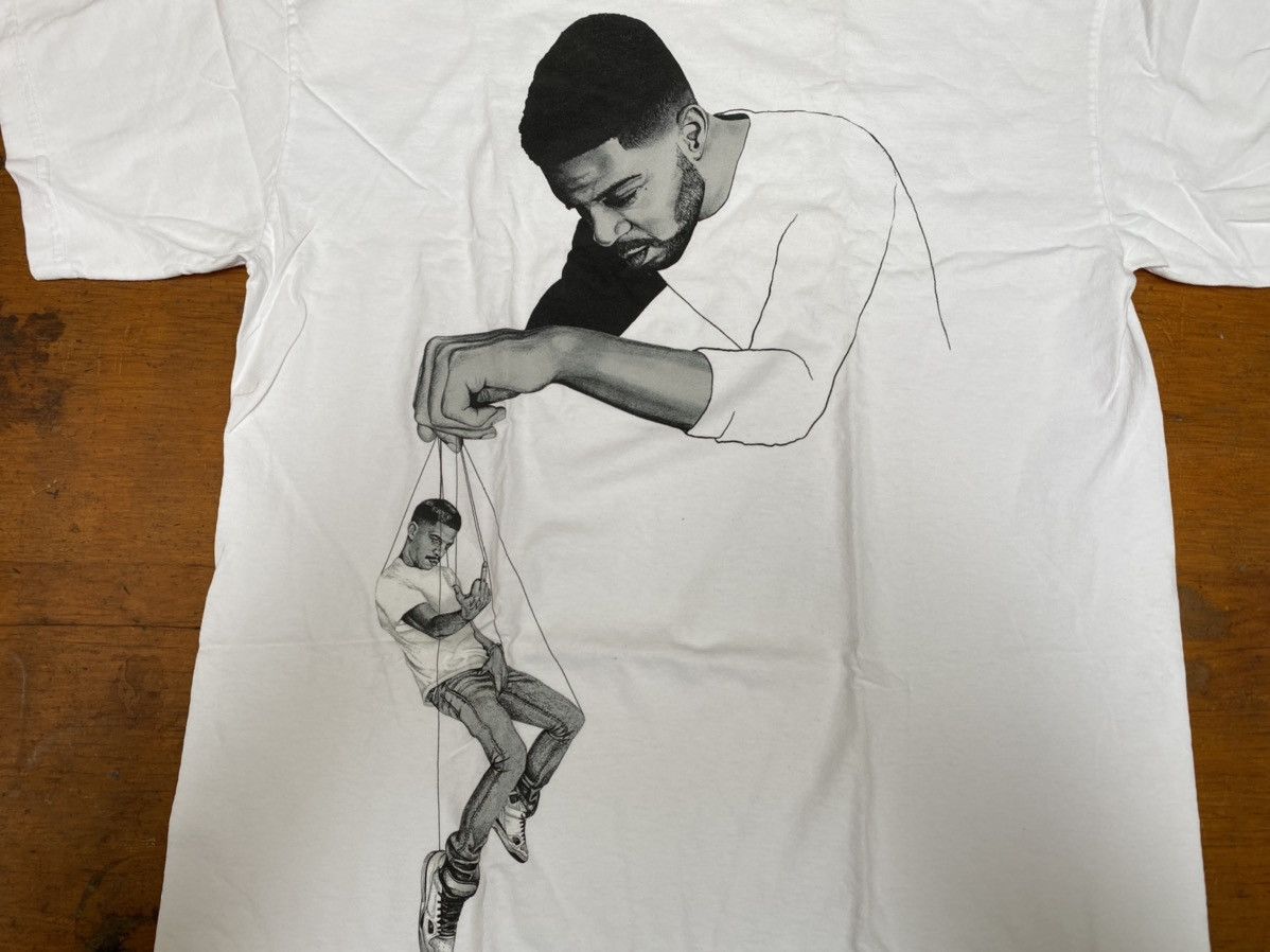 Kid Cudi Virgil Abloh Pulling Strings Kid Cudi tee Grailed