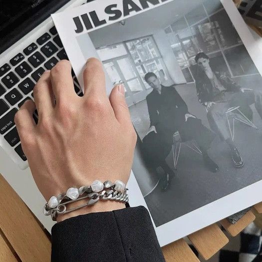 Designer × Vintage Retro punk bracelet Size ONE SIZE - 2 Thumbnail