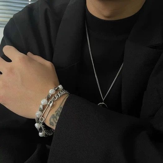 Designer × Vintage Retro punk bracelet Size ONE SIZE - 1 Thumbnail