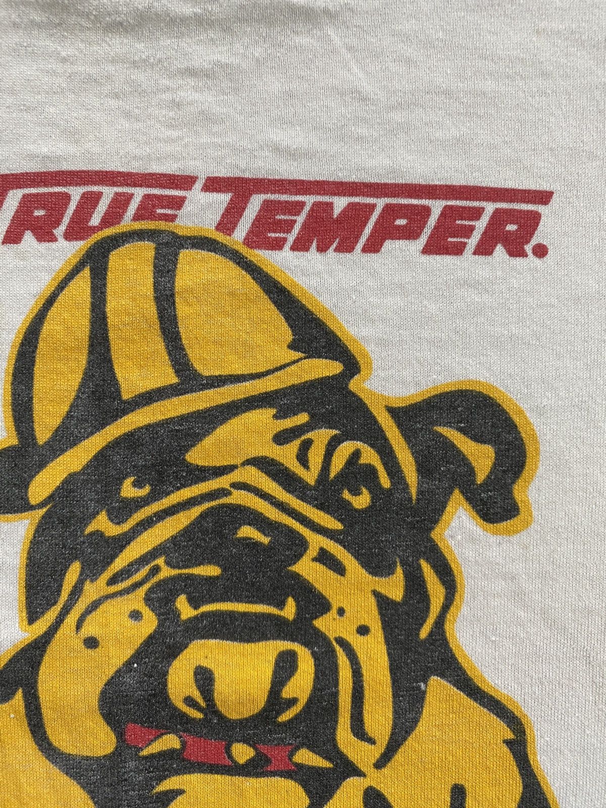 Vintage Vintage 90’s True Temper Bulldog Single Stitch Tee Size US L / EU 52-54 / 3 - 7 Thumbnail