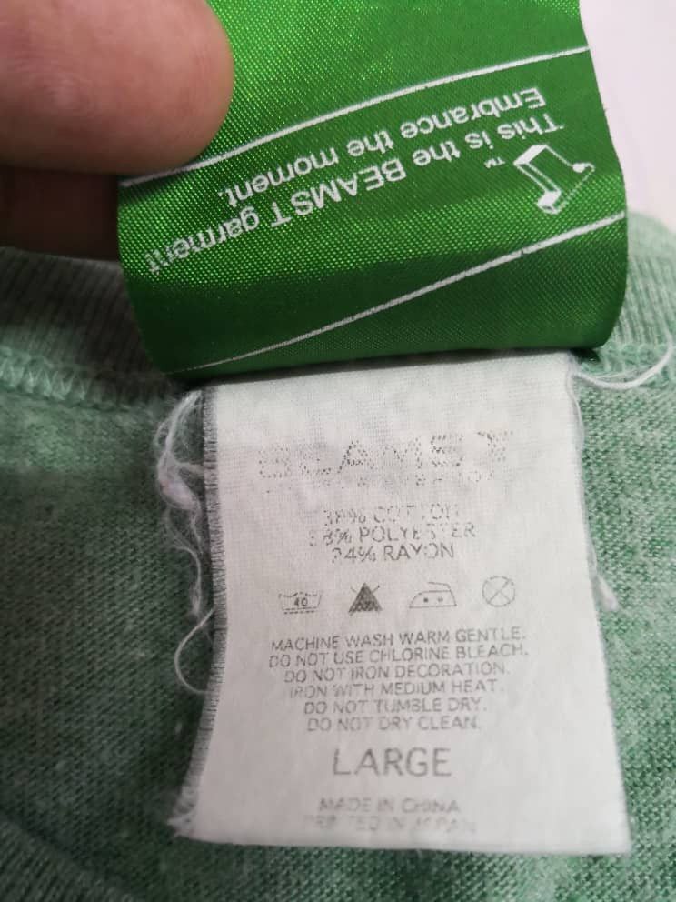 Beams Plus BEAMS T SHIRT Size US M / EU 48-50 / 2 - 3 Thumbnail