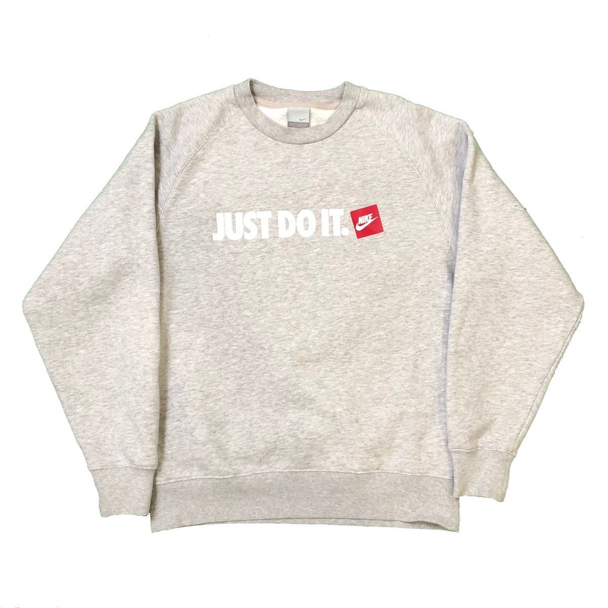 Nike Nike Sportswear Sweatshirt Just Do It Box Logo Pullover Size US S / EU 44-46 / 1 - 1 Thumbnail