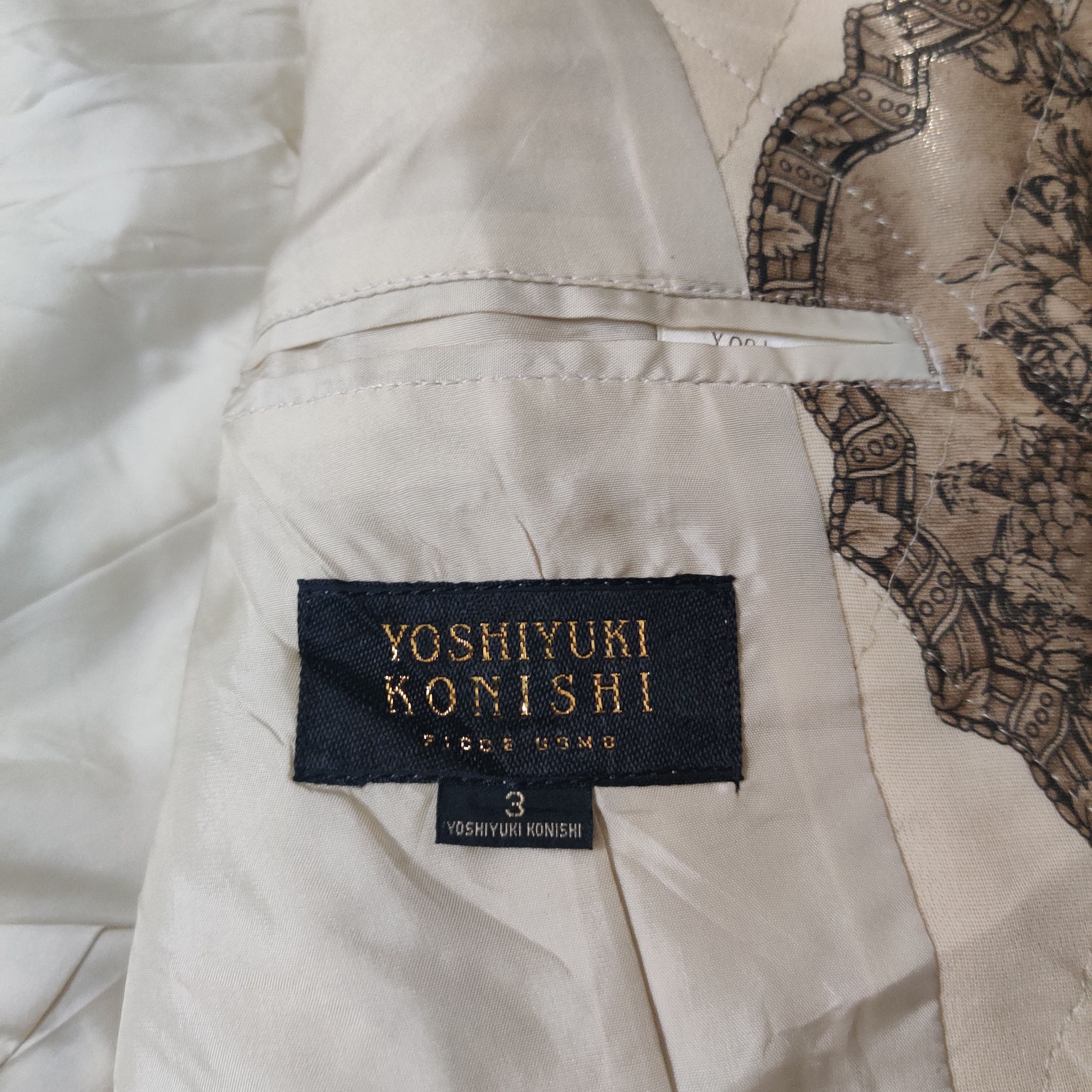 Yoshiyuki Konishi Rare Yoshiyuki Konishi Ficce Uomo Blazer Coat Jacket Size US L / EU 52-54 / 3 - 7 Thumbnail