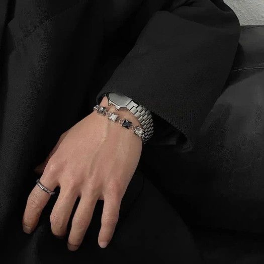 Designer × Vintage Retro punk bracelet Size ONE SIZE - 3 Thumbnail
