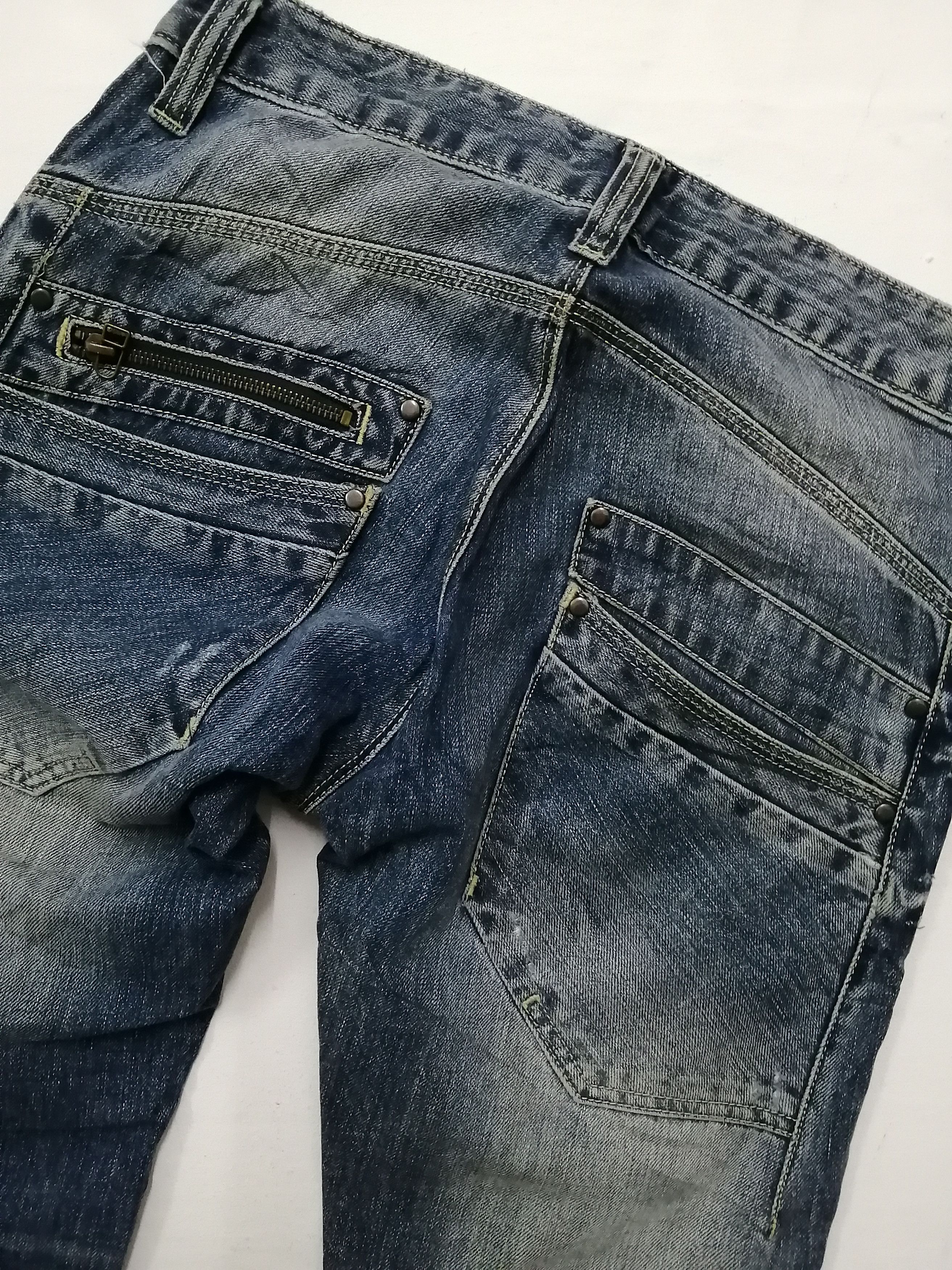 Japanese Brand Root Three Style Japanese Nice Design Jeans Size US 32 / EU 48 - 5 Thumbnail