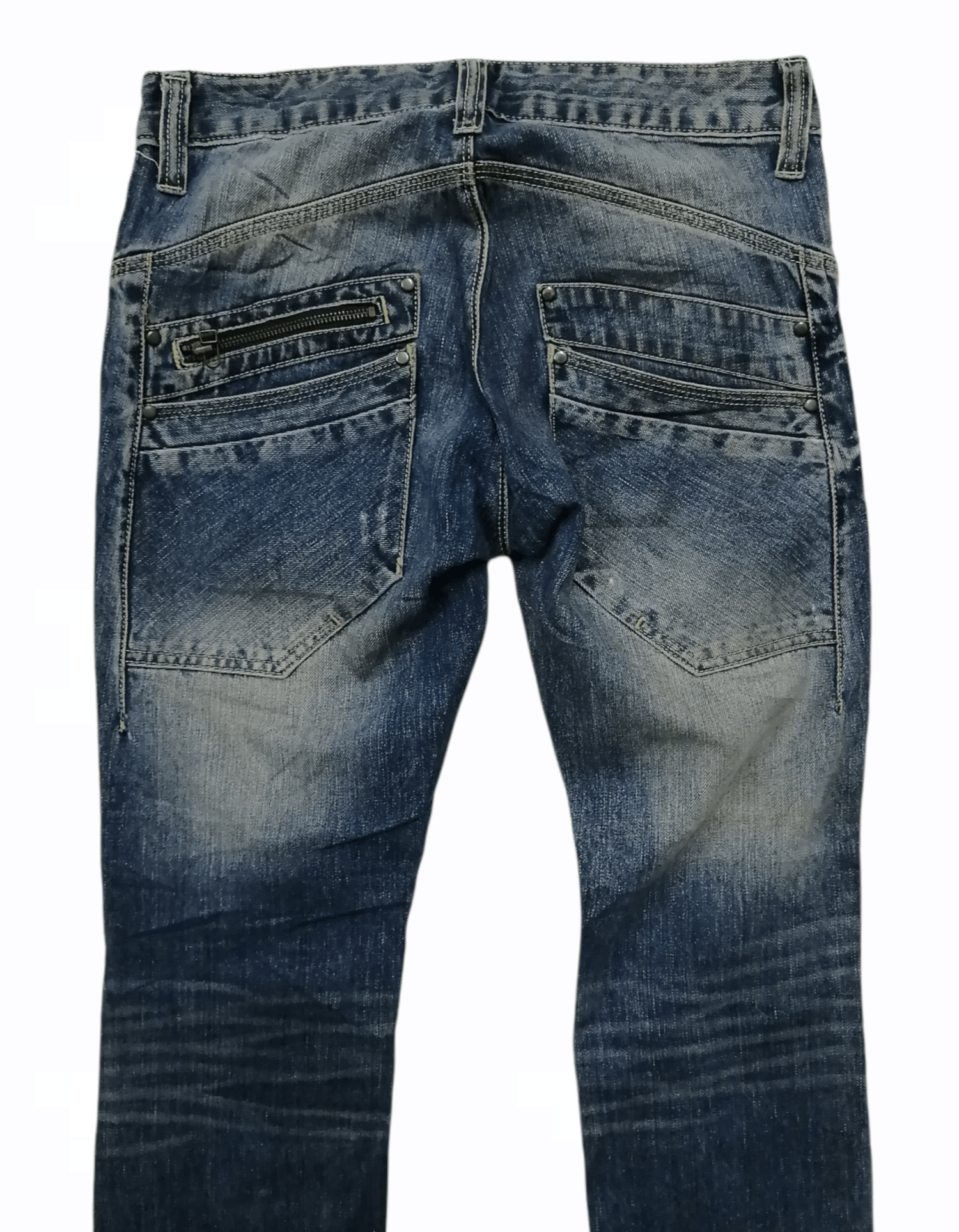 Japanese Brand Root Three Style Japanese Nice Design Jeans Size US 32 / EU 48 - 2 Thumbnail