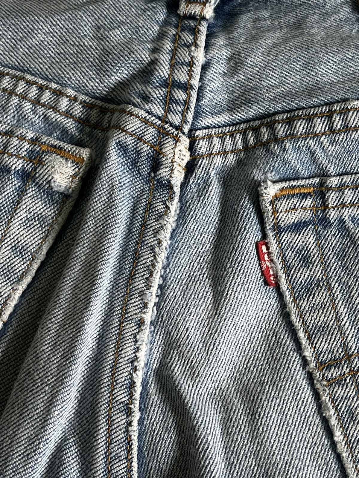 Levi's Vintage levis 501xx light wash denim pant Size US 30 / EU 46 - 17 Thumbnail