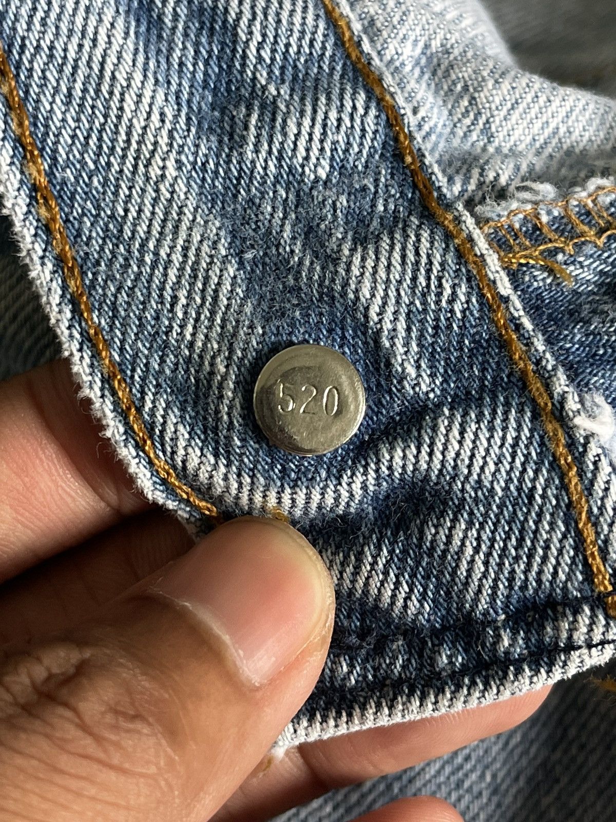 Levi's Vintage levis 501xx light wash denim pant Size US 30 / EU 46 - 11 Thumbnail