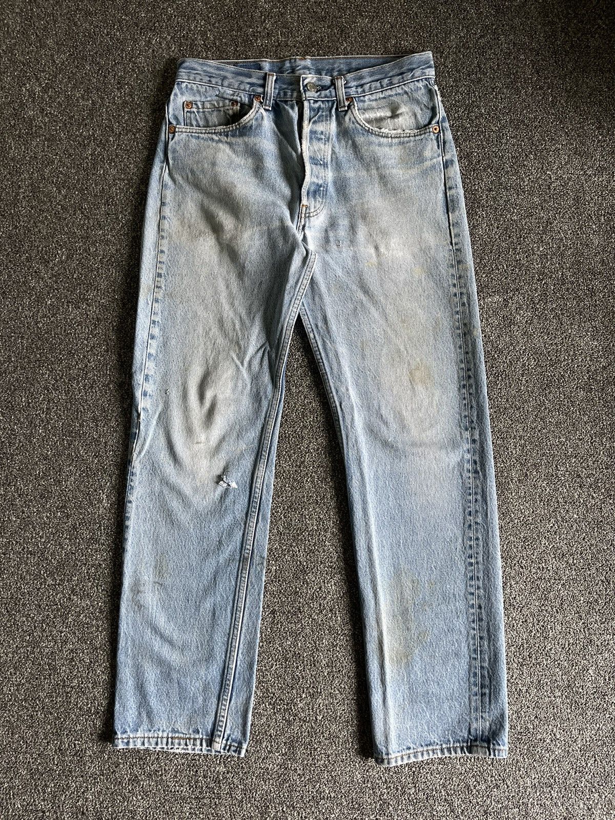Levi's Vintage levis 501xx light wash denim pant Size US 30 / EU 46 - 1 Thumbnail