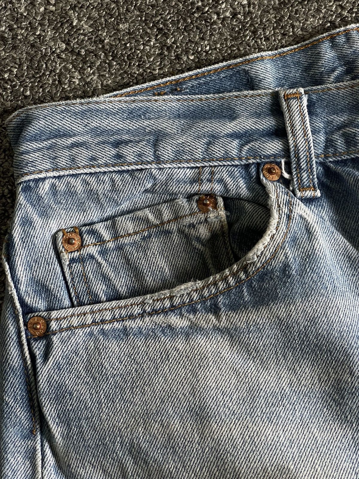 Levi's Vintage levis 501xx light wash denim pant Size US 30 / EU 46 - 6 Thumbnail