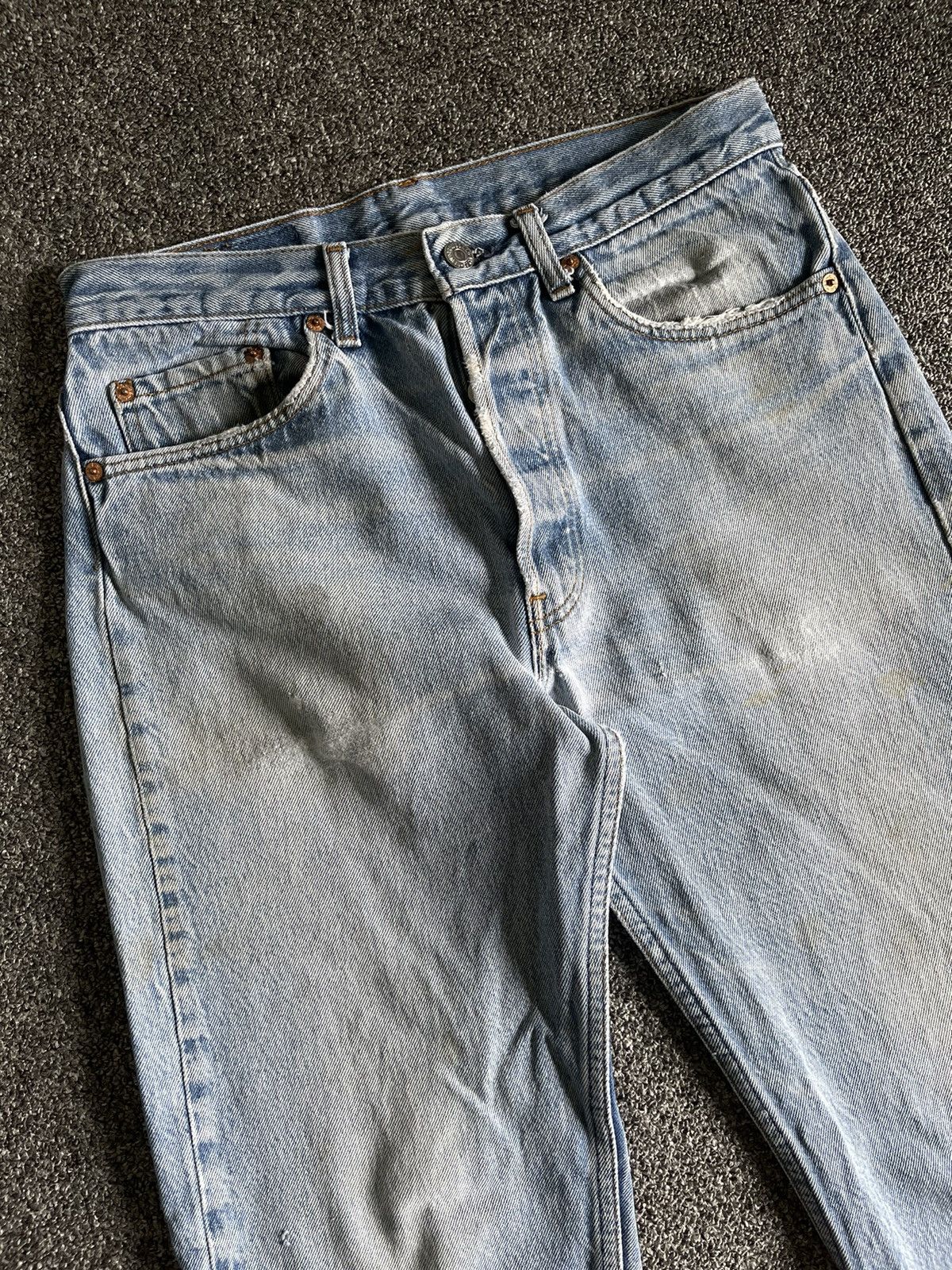 Levi's Vintage levis 501xx light wash denim pant Size US 30 / EU 46 - 2 Thumbnail