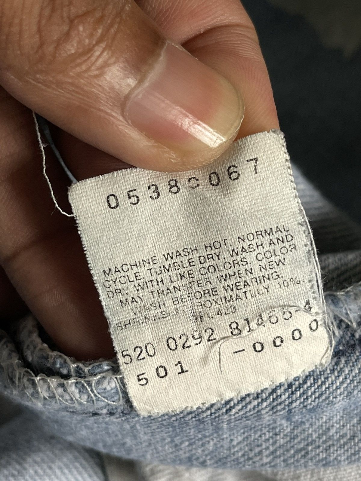 Levi's Vintage levis 501xx light wash denim pant Size US 30 / EU 46 - 22 Thumbnail