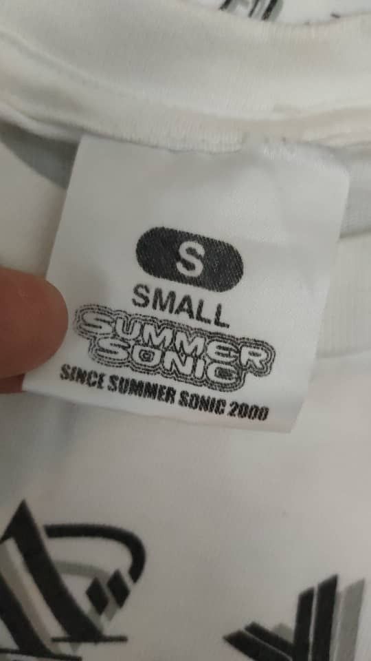 Band Tees Summer Sonic Concert Ladies T Size XS / US 0-2 / IT 36-38 - 3 Thumbnail
