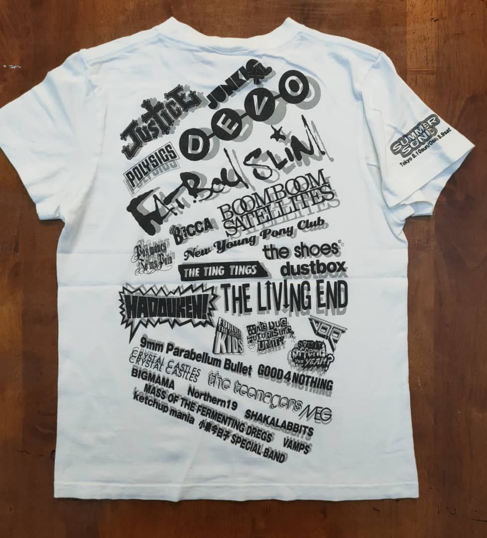 Band Tees Summer Sonic Concert Ladies T Size XS / US 0-2 / IT 36-38 - 2 Thumbnail