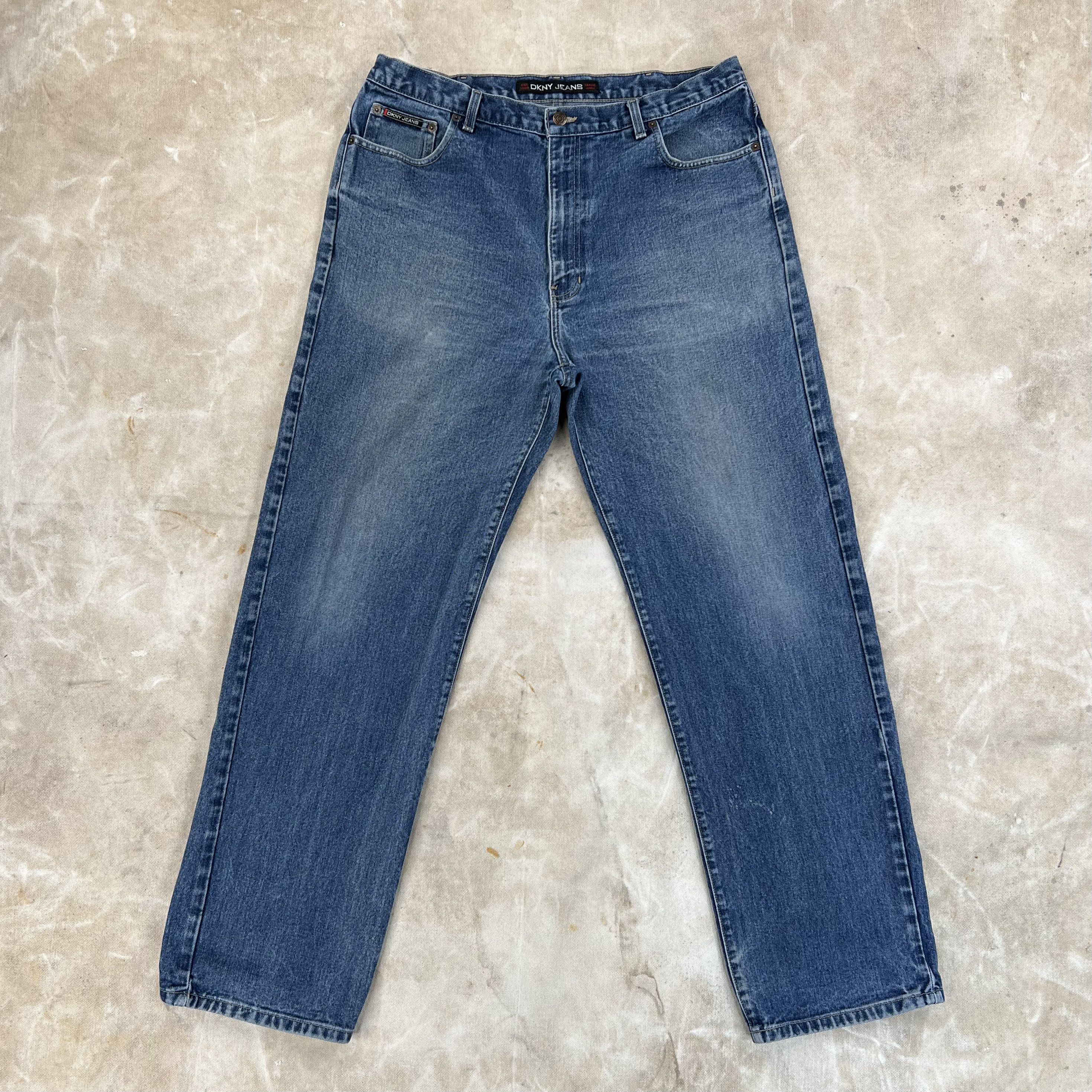 Veste En Jean DKNY Pailletée - Motif Deux Cœurs, Année 2000, Taille L Enfant