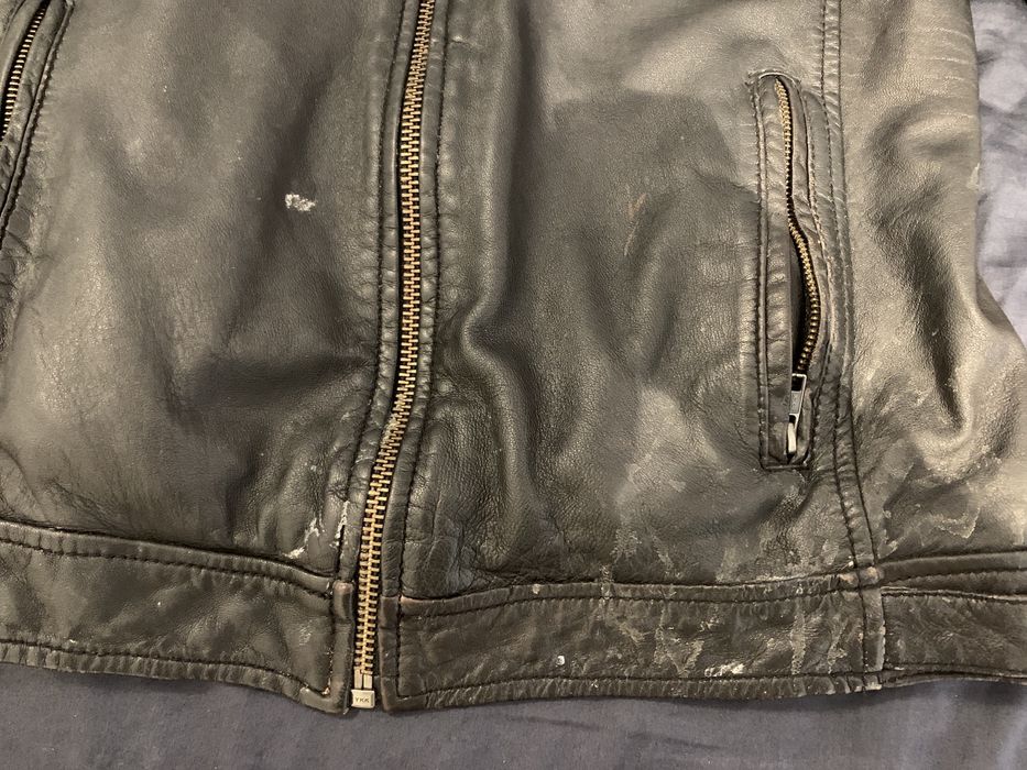 Barneys New York Barney’s Black Leather Jacket | Grailed