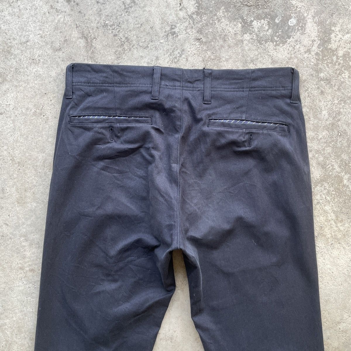 Japanese Brand Vintage TAKEO KIKUCHI Trousers Casual Pants W29x29 Size US 29 - 9 Thumbnail