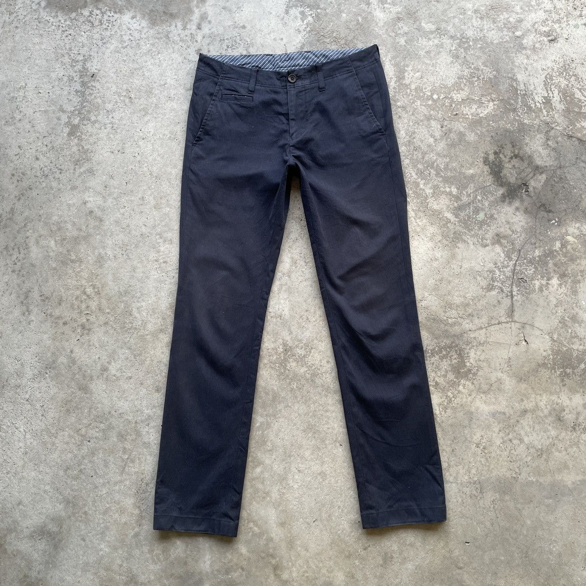 Japanese Brand Vintage TAKEO KIKUCHI Trousers Casual Pants W29x29 Size US 29 - 1 Thumbnail