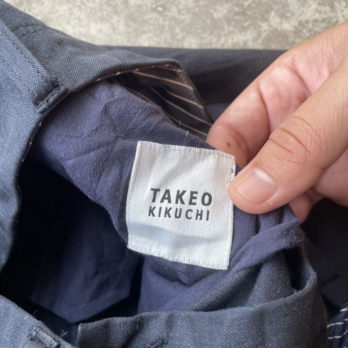 Japanese Brand Vintage TAKEO KIKUCHI Trousers Casual Pants W29x29 Size US 29 - 7 Thumbnail
