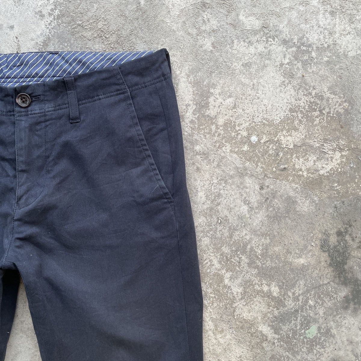 Japanese Brand Vintage TAKEO KIKUCHI Trousers Casual Pants W29x29 Size US 29 - 4 Thumbnail