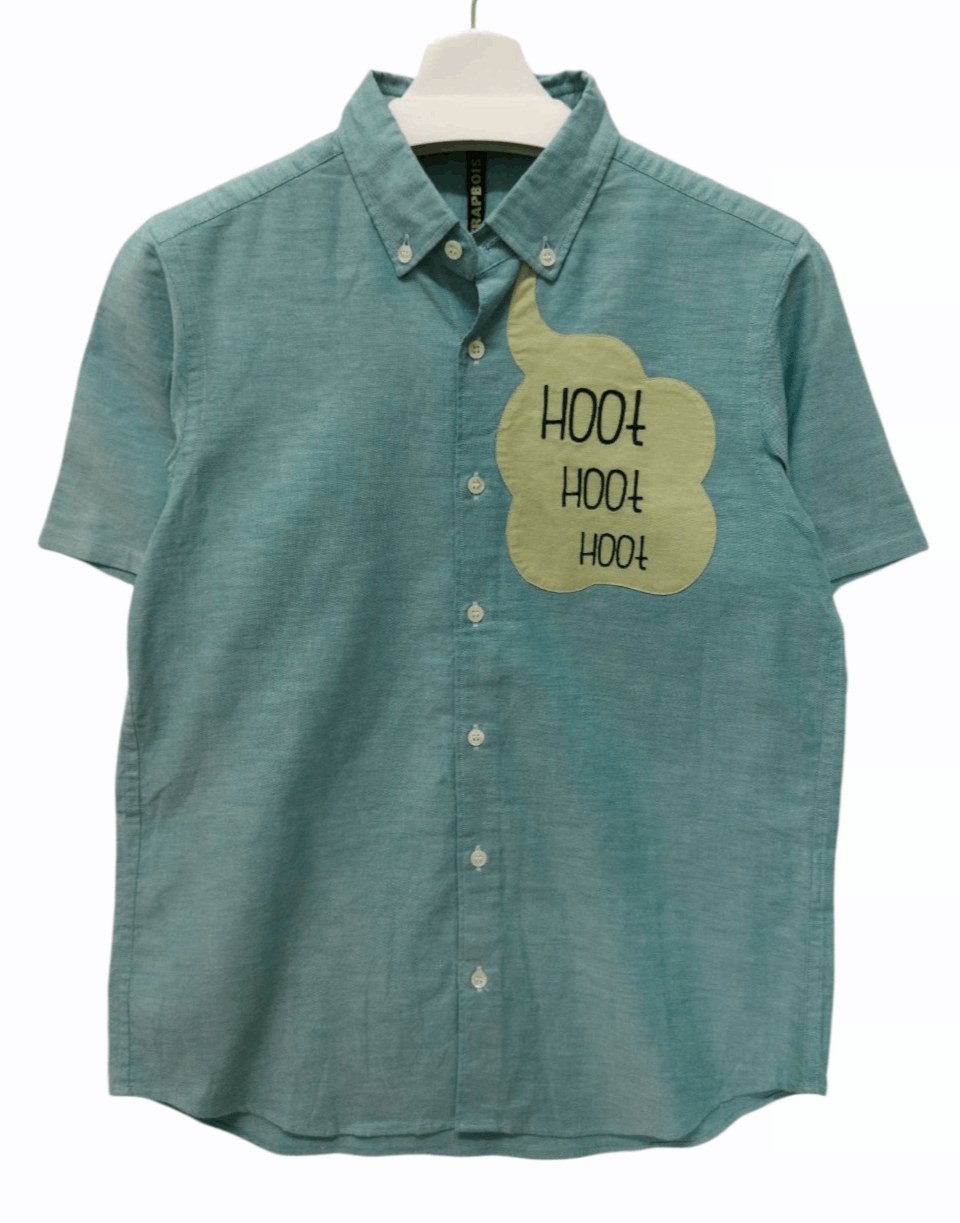 Frapbois Japan Frapbois Hoot Hoot Hoot Shirt Size US M / EU 48-50 / 2 - 1 Thumbnail