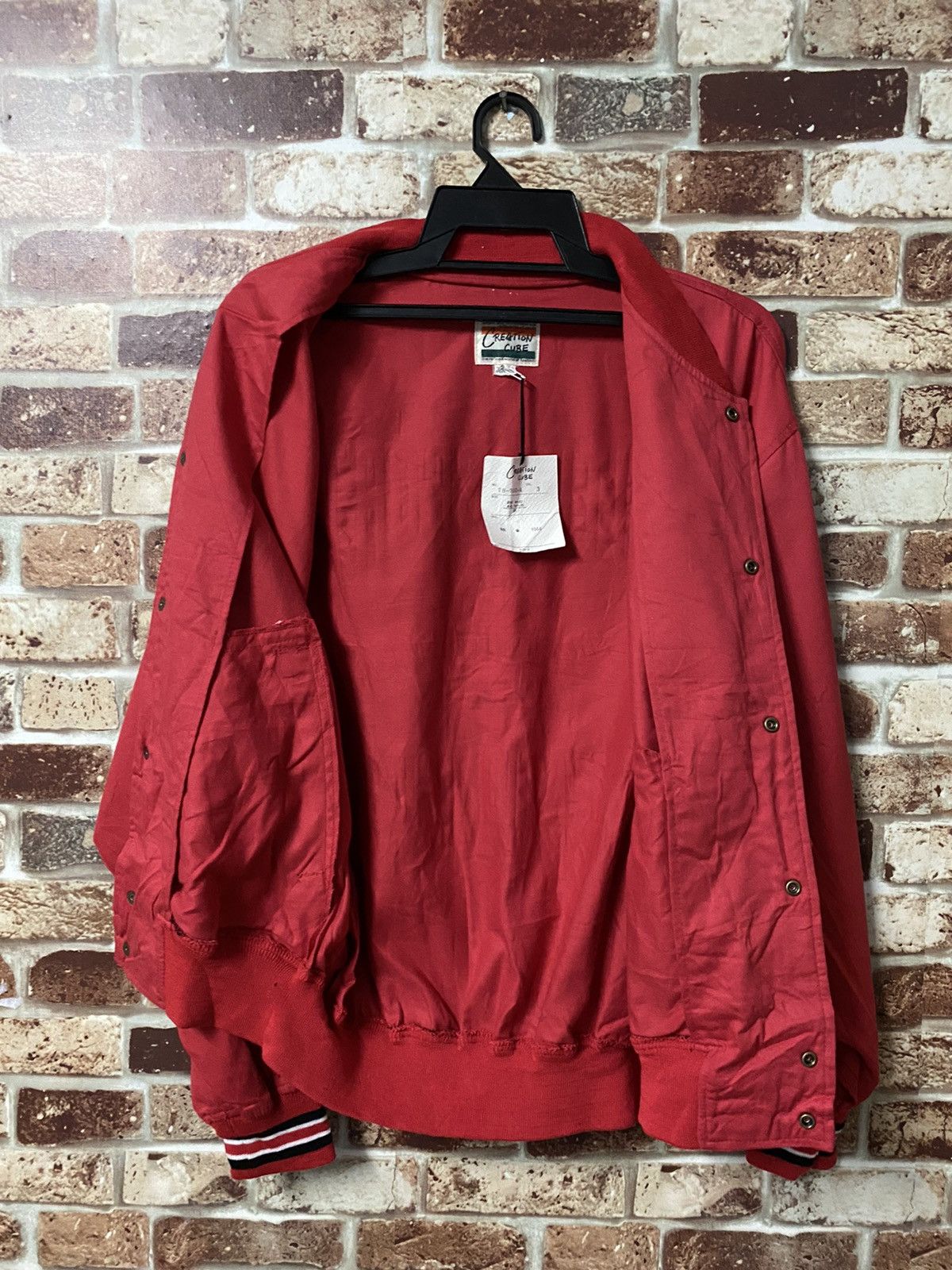 Japanese Brand CREATION CUBE INTERNATIONAL BOMBER JACKET Size US M / EU 48-50 / 2 - 5 Thumbnail