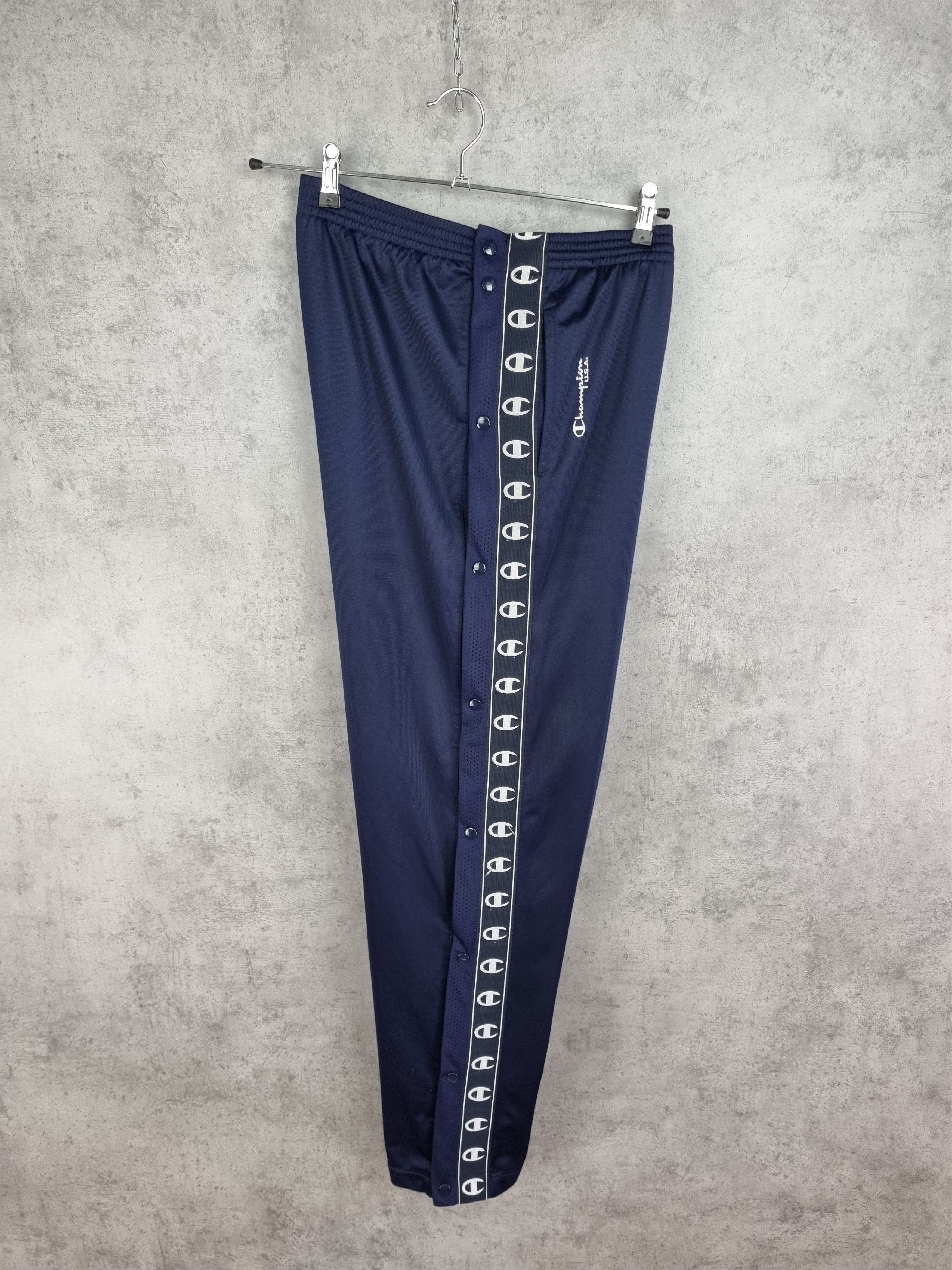Champion 90s Champion Side Tape TEAR AWAY PANTS pre SUPREME Size US 33 - 7 Thumbnail