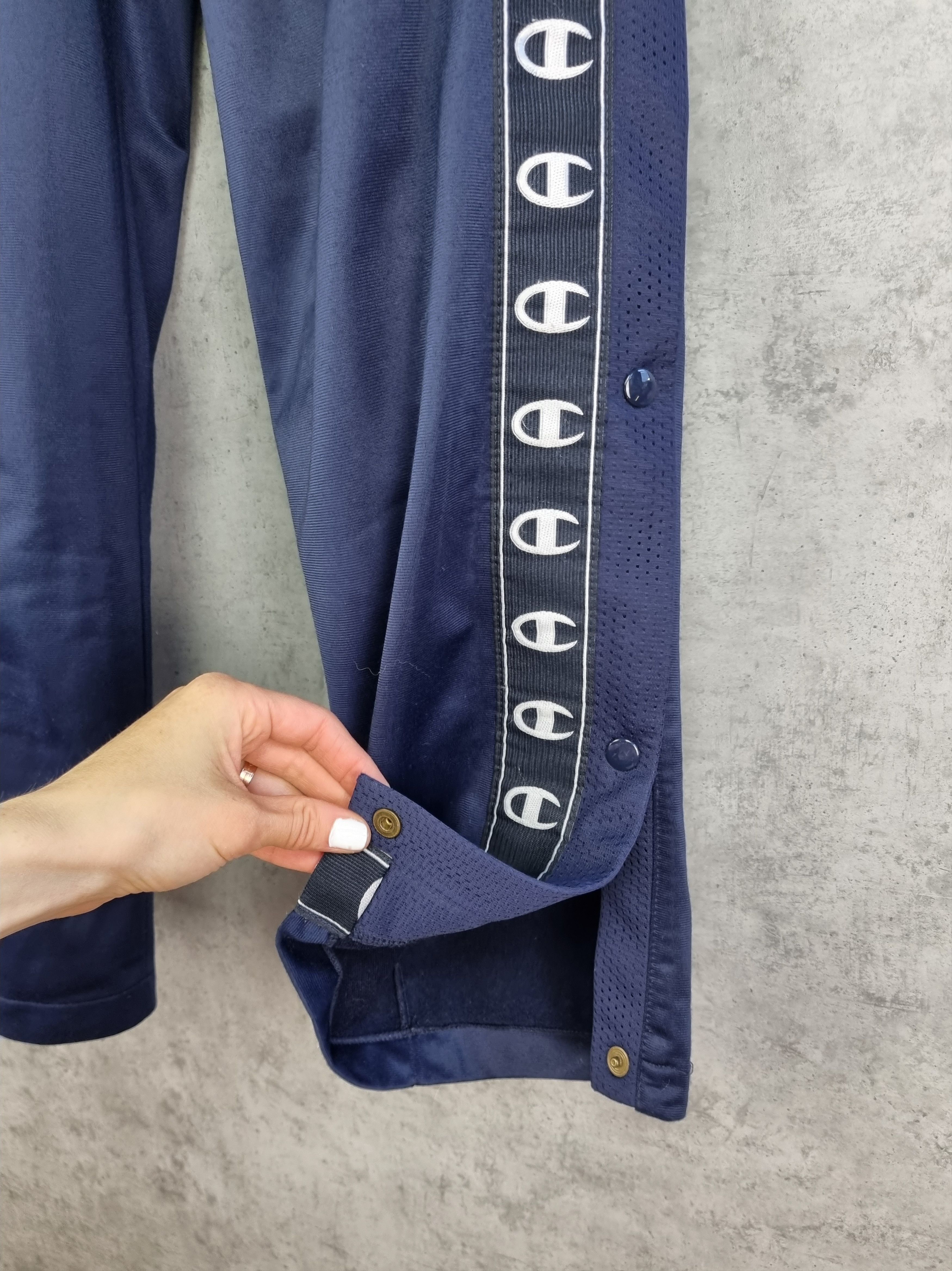 Champion 90s Champion Side Tape TEAR AWAY PANTS pre SUPREME Size US 33 - 2 Thumbnail